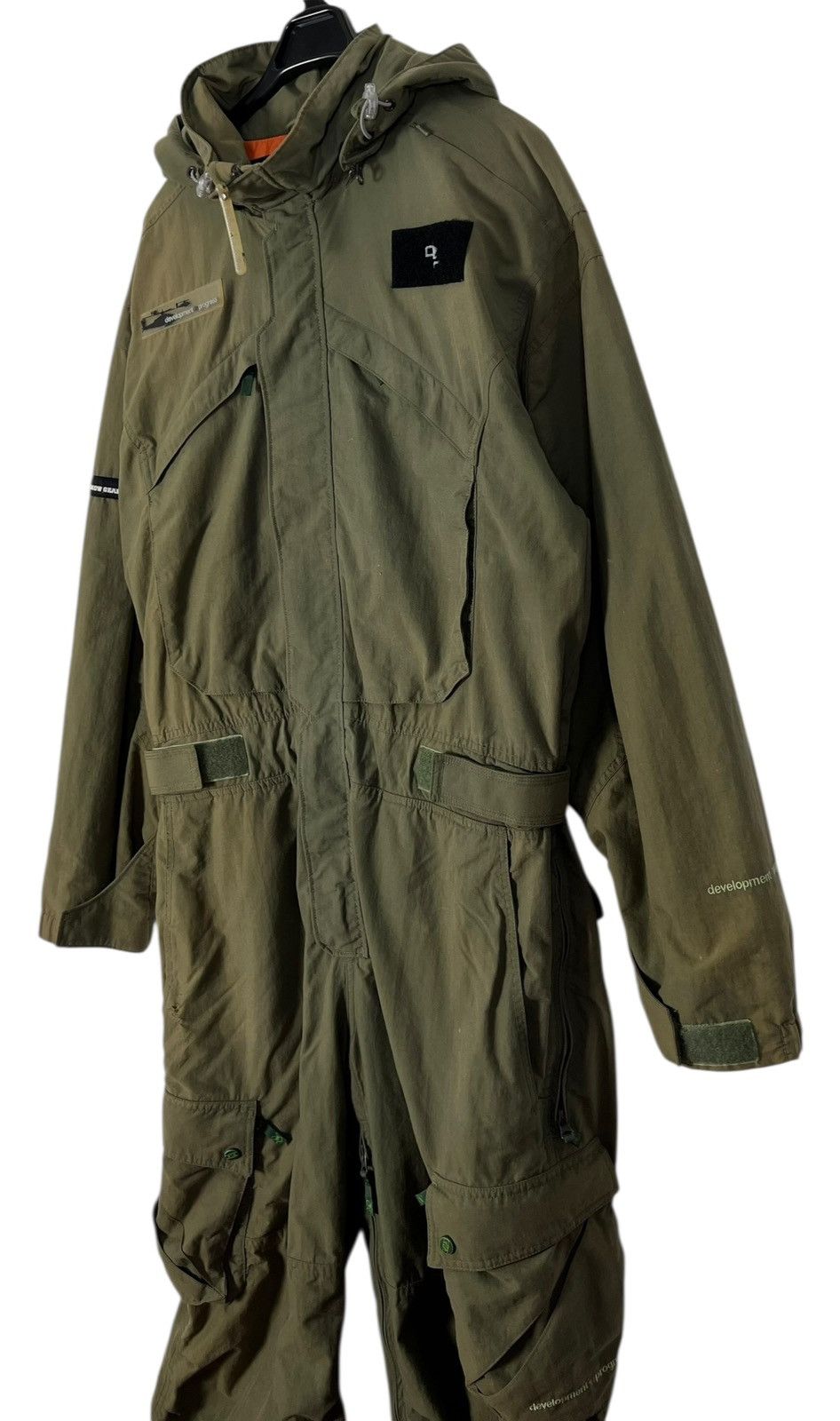 Japanese Brand Vintage Distressed DEVELOPMENT IN PROGRESS Jumsuit Size US XL / EU 56 / 4 - 3 Thumbnail