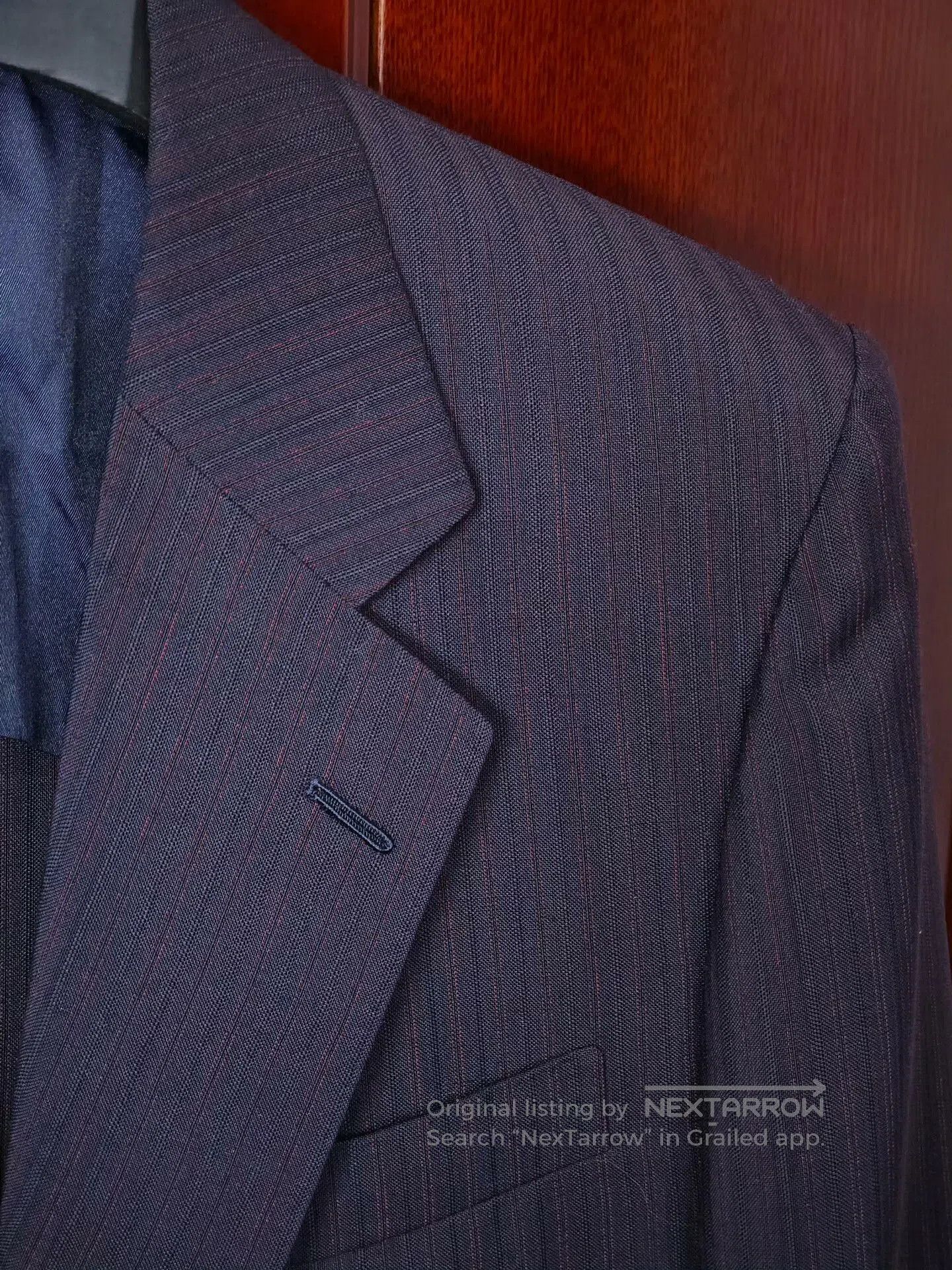 Japanese Brand Dormeuil Custom Blended Suit Jacket. Size US M / EU 48-50 / 2 - 2 Thumbnail