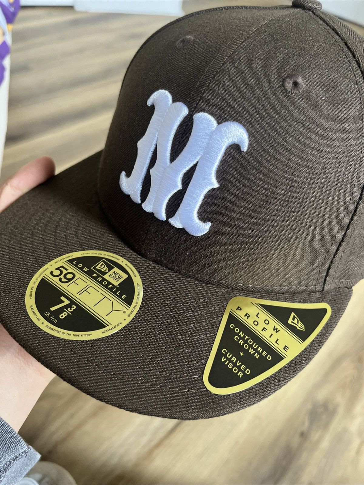 mewt Mewt 59FIFTY Low Profile “BROWN” Size ONE SIZE - 5 Thumbnail