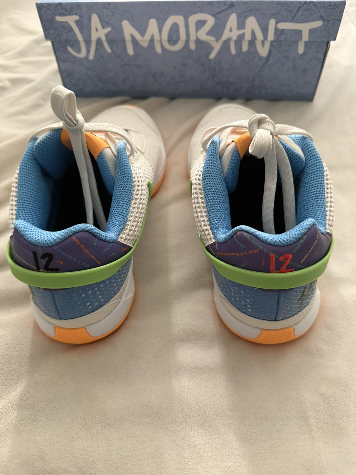 Nike New Ja Morant 1 family trivia Size US 9.5 / EU 42-43 - 2 Thumbnail