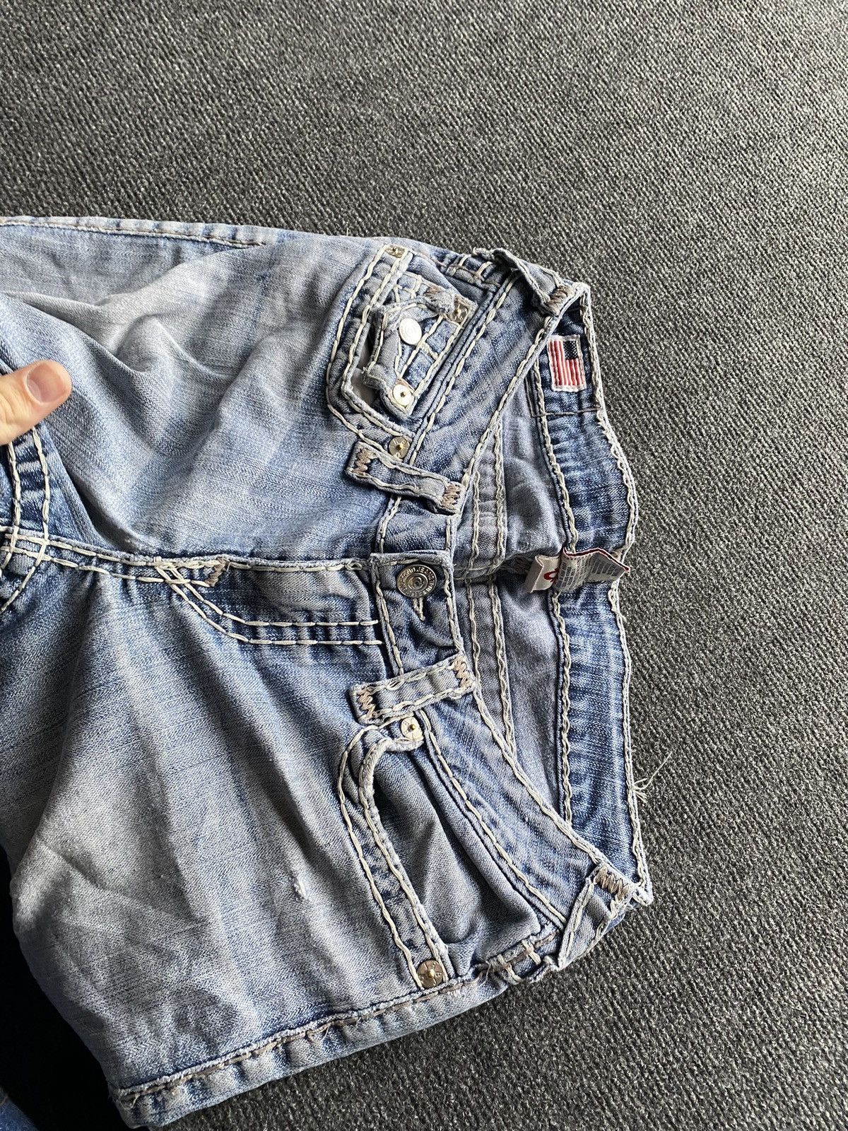 True Religion 🔥Opium Punk True Religion Bootcut Vintage jeans 30 women Size 30" / US 8 / IT 44 - 25 Thumbnail