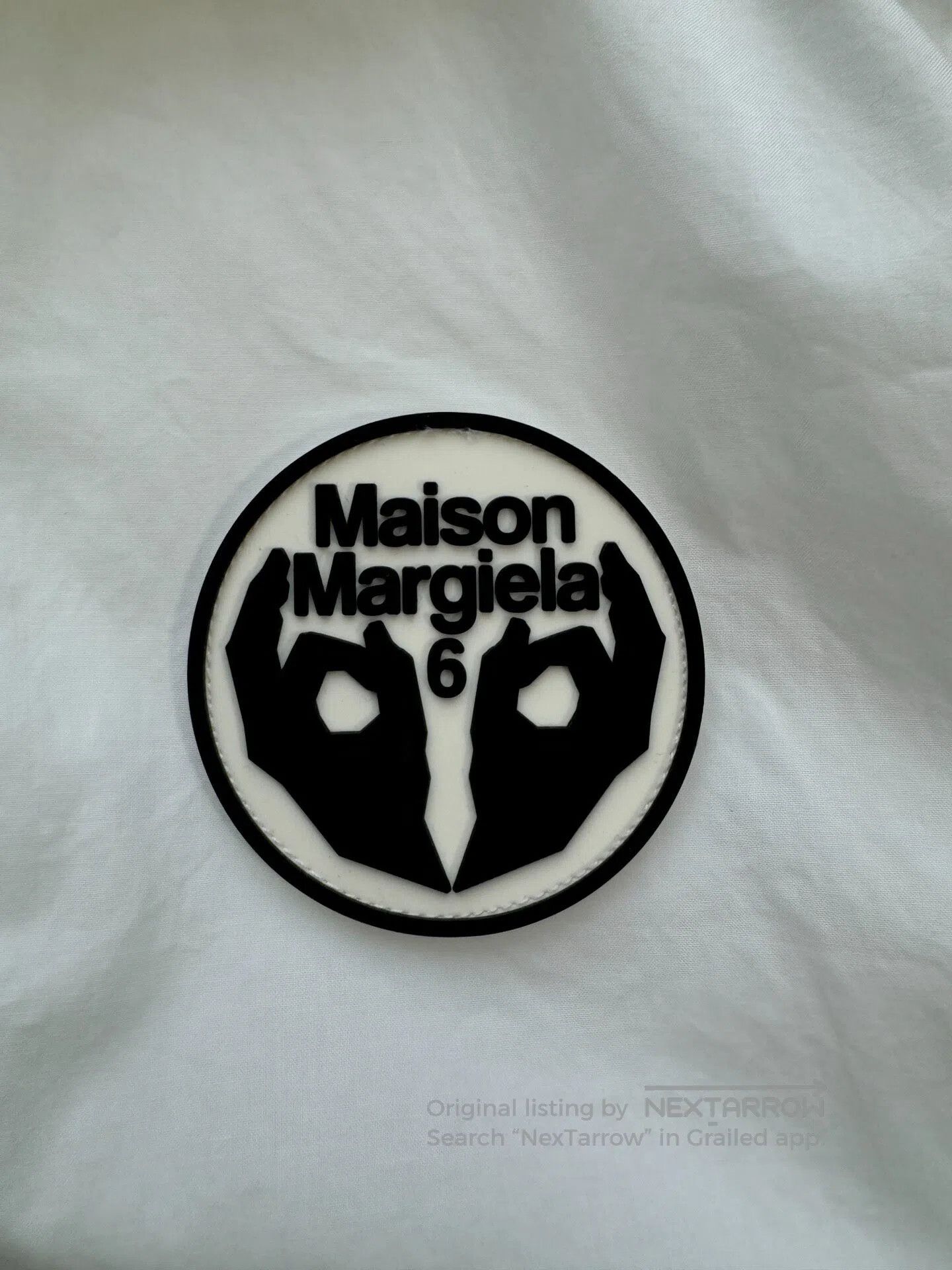 Maison Margiela Maison Margiela White Sailor Collar Shirt| Size S / US 4 / IT 40 - 3 Thumbnail