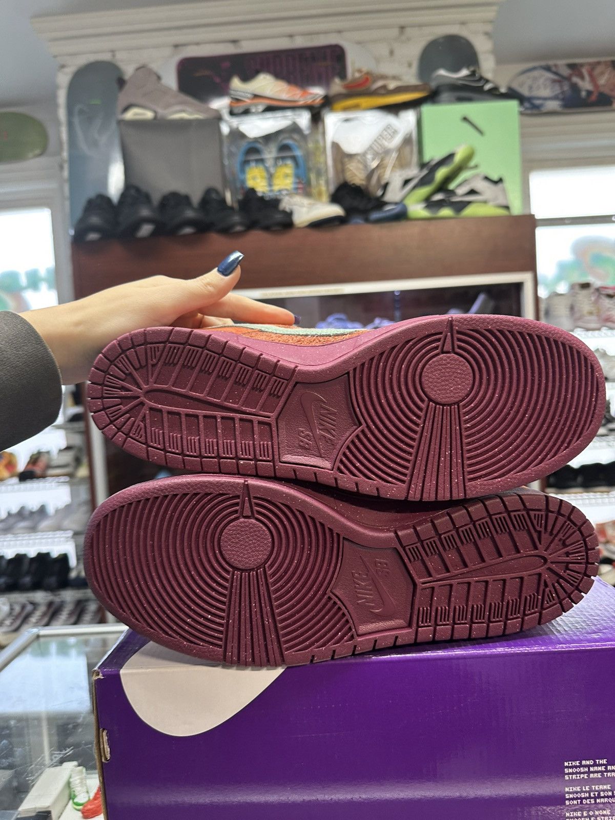 Nike Nike SB Dunk Low ‘Rosewood’ Size US 10.5 / EU 43-44 - 5 Thumbnail