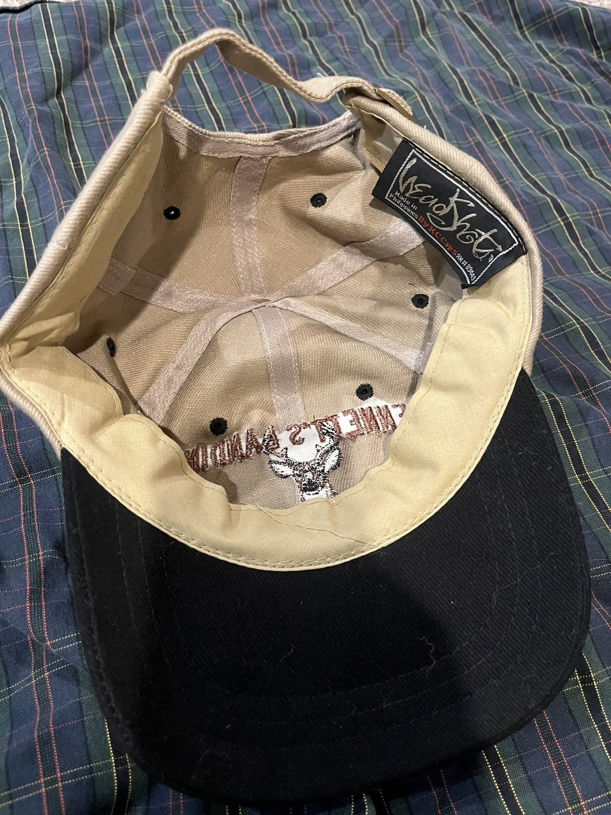 Vintage Vintage 90s Tan Hunter Cap Size ONE SIZE - 2 Thumbnail