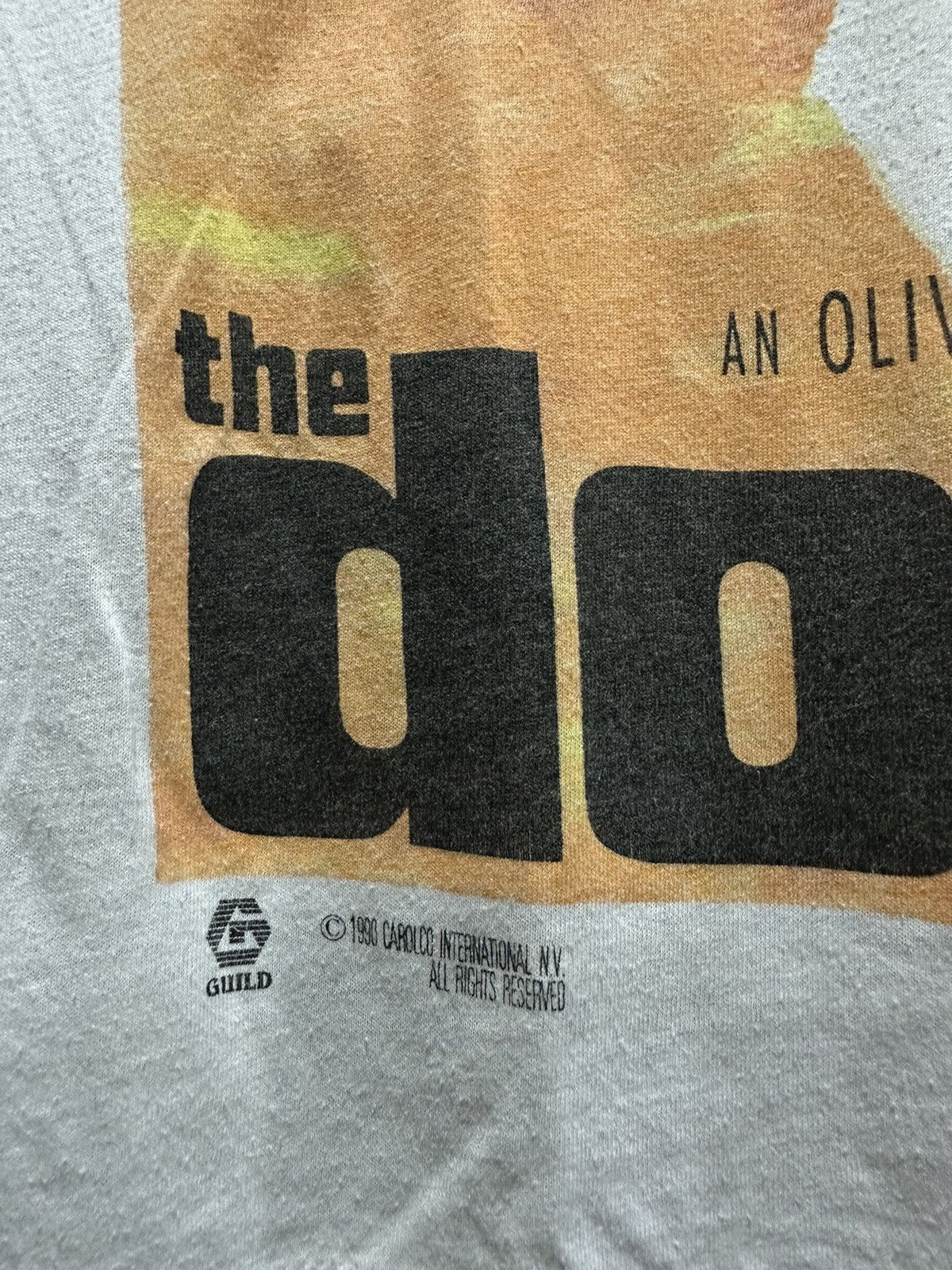 Band Tees Vintage 90s The Doors Flame An Oliver Stone Film Tee Size US M / EU 48-50 / 2 - 3 Thumbnail