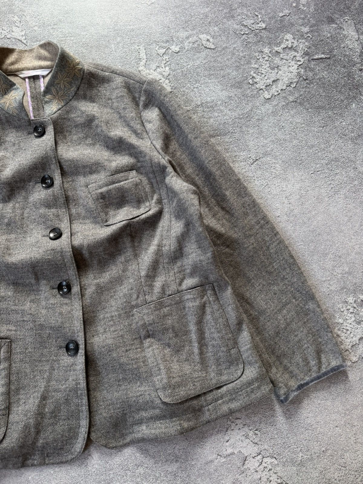 Bogner × Designer Bogner EU46 US16 wool blazer jacket coat Size XXL / US 16-18 / IT 52-54 - 7 Thumbnail