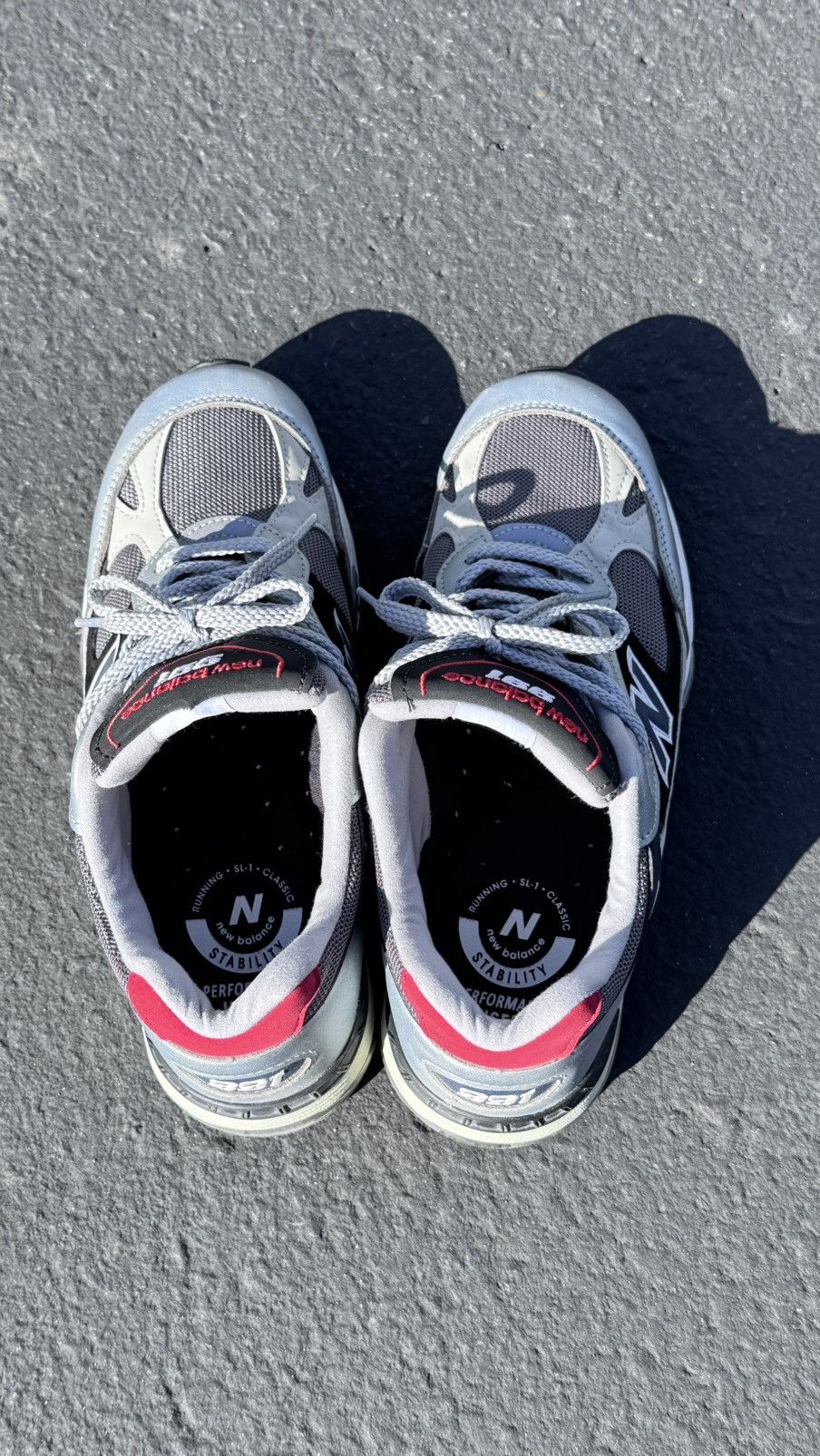 New Balance New Balance 991 made in UK silver Size US 8 / EU 41 - 4 Thumbnail