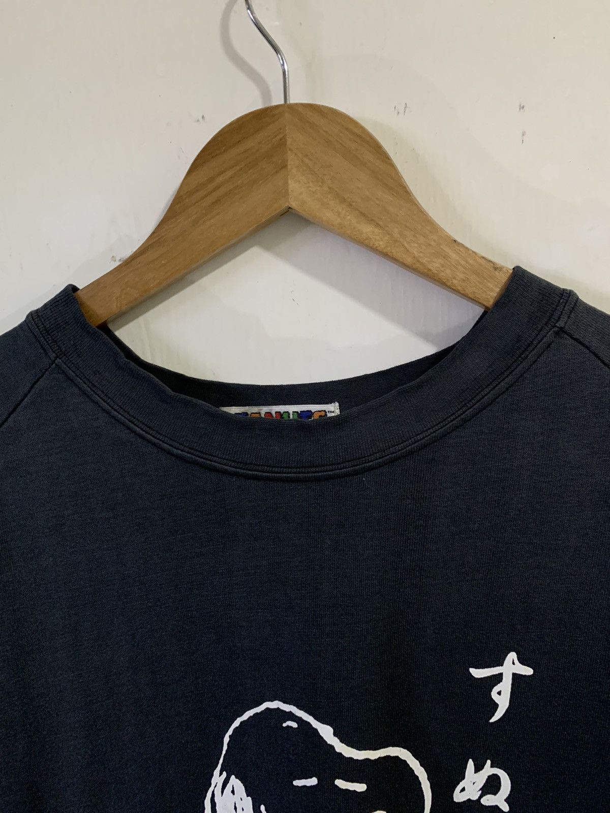 Peanuts Vintage Peanuts Japanese Spell Sun Faded T-Shirt Size US L / EU 52-54 / 3 - 4 Thumbnail