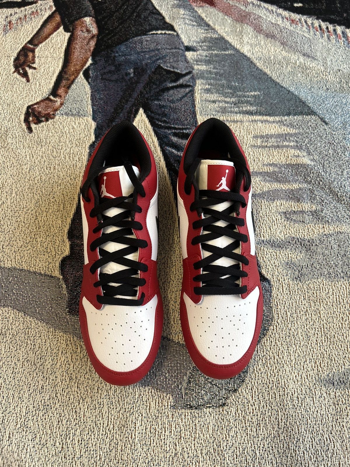 Nike Jordan 1 Low TD Cleat Size US 12 / EU 45 - 2 Thumbnail