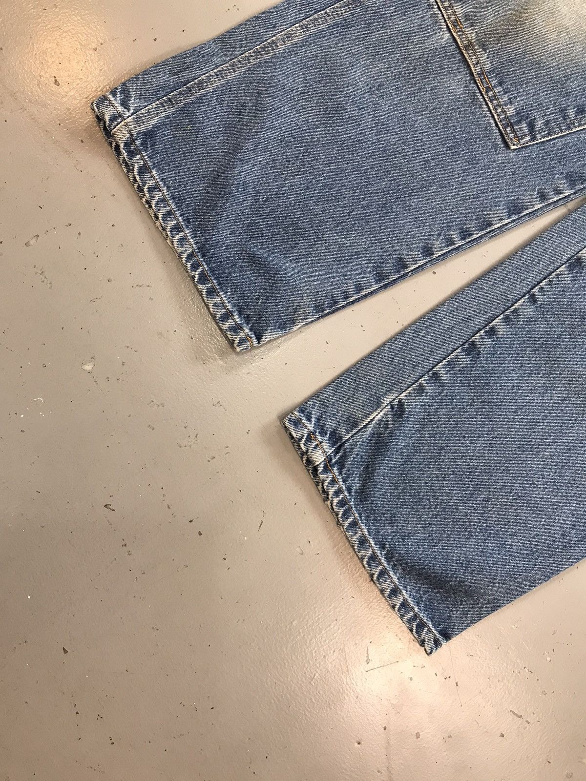 JNCO × Southpole × Vintage Vintage wrangler wrigs denim double knee denim Size US 40 / EU 56 - 4 Thumbnail