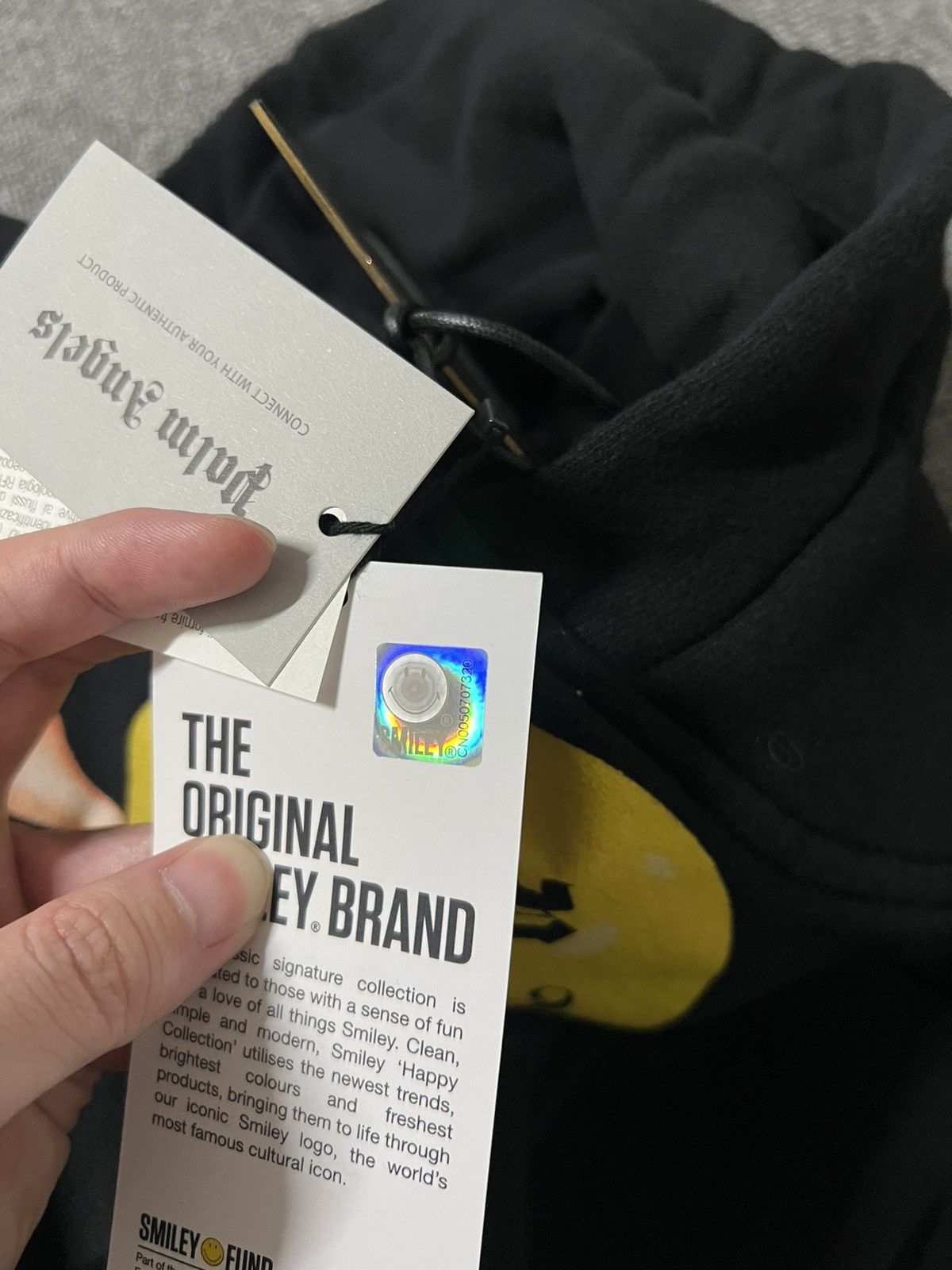 Palm Angels 「retail💲845」Brand new palm angels x smiley juggler hoodie Size US L / EU 52-54 / 3 - 8 Thumbnail