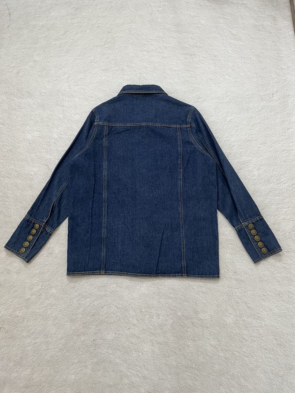 Japanese Brand 2000s Jacket Denim Archive Napoleon Officer Denim Jacket Size US L / EU 52-54 / 3 - 7 Thumbnail