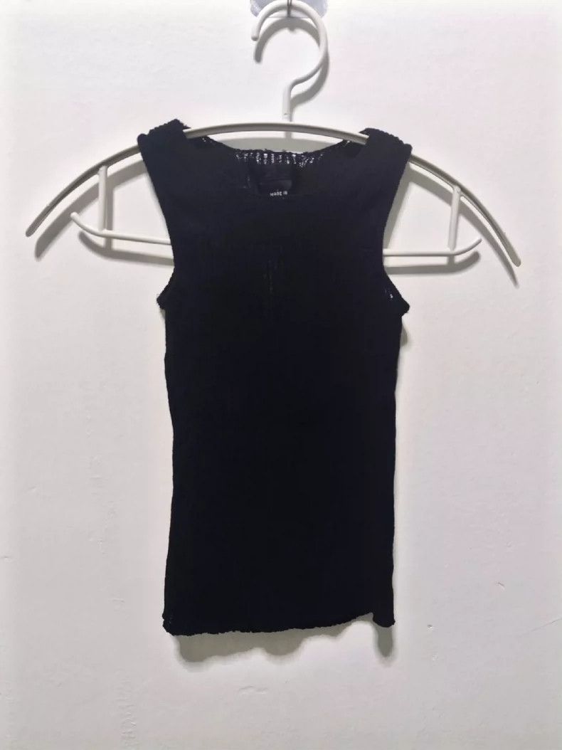 Helmut Lang 1995 Transparent Plastic Sleeveless Top – ENDYMA