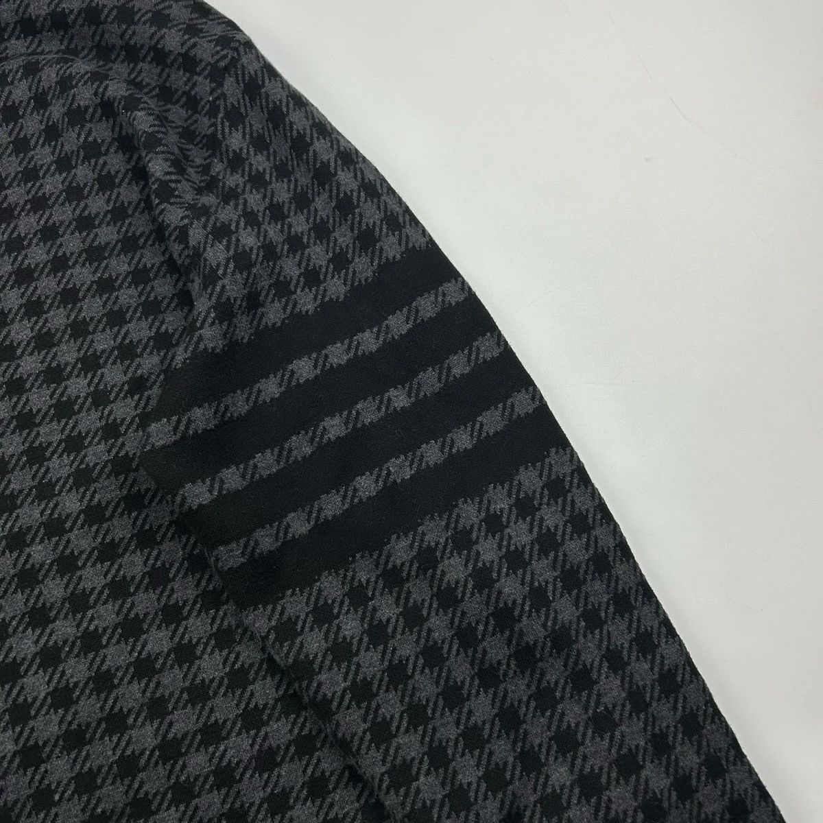 Thom Browne Thom browne houndstooth 4 bar cotton sweater Size US S / EU 44-46 / 1 - 6 Thumbnail
