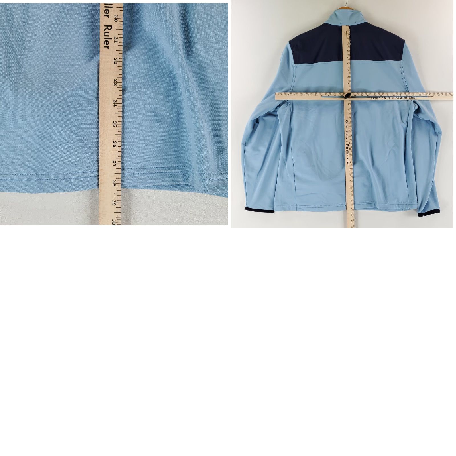 RLX Ralph Lauren RLX Shirt 1/4 Zip Ralph Lauren Pullover Long Sleeve Blue Mens L Size US L / EU 52-54 / 3 - 8 Thumbnail