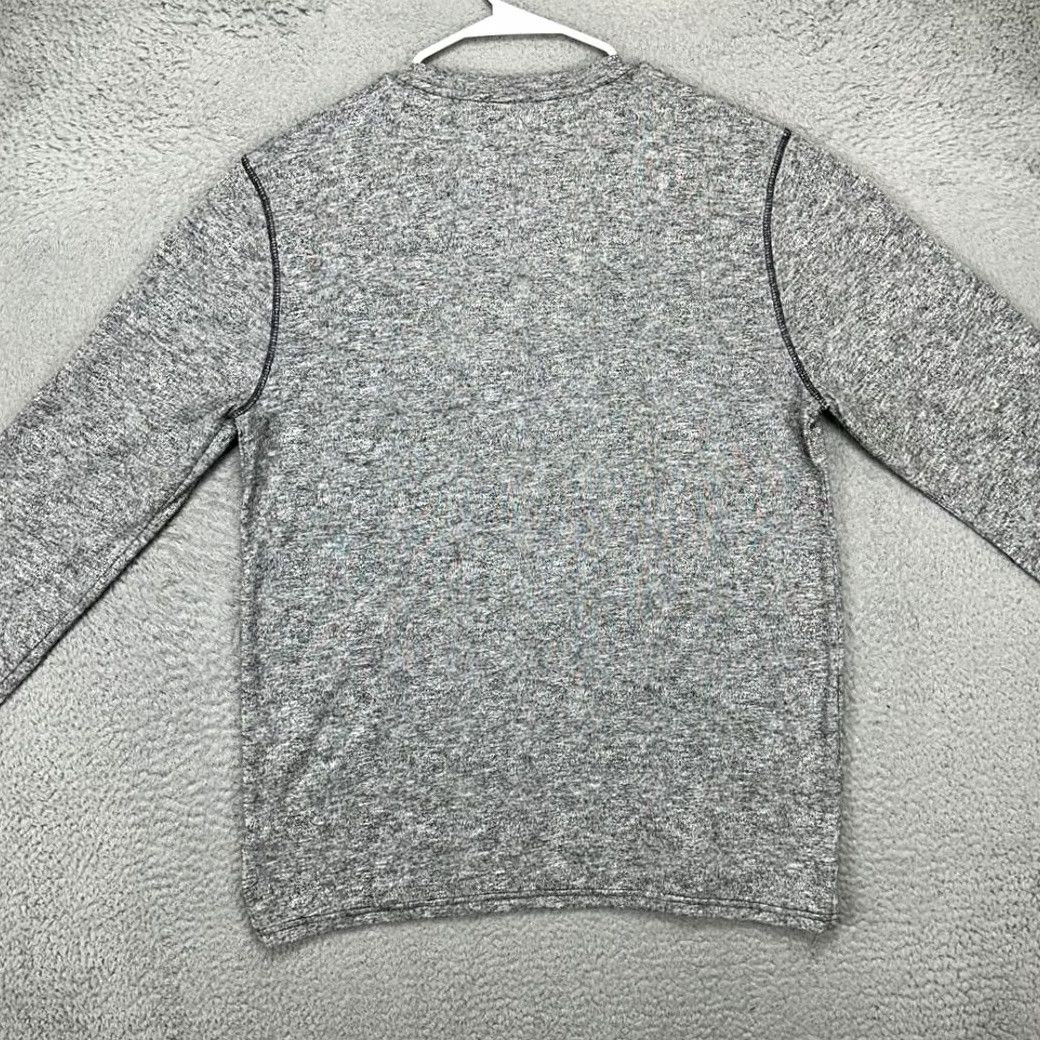 Gap GAP Henley Sweater Mens L Gray Knit Long Sleeve Pocket Casual Winter Size US L / EU 52-54 / 3 - 3 Thumbnail