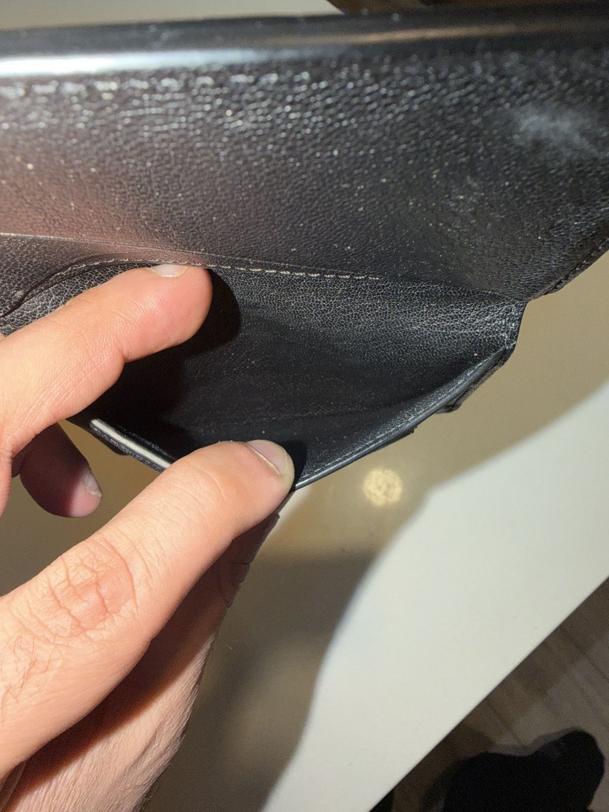 Louis Vuitton Ostrich Leather Louis Vuitton Pocket Organizer Size ONE SIZE - 4 Thumbnail
