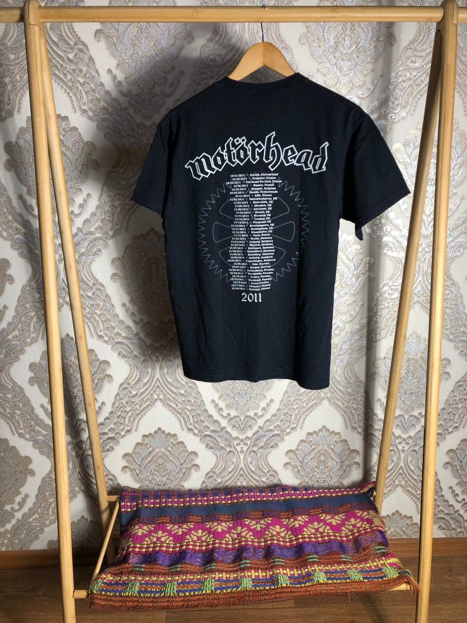 Band Tees VINTAGE MOTORHEAD DOUBLE PRINTED ROCK T-SHIRT METAL Y2K 90s Size US M / EU 48-50 / 2 - 4 Thumbnail