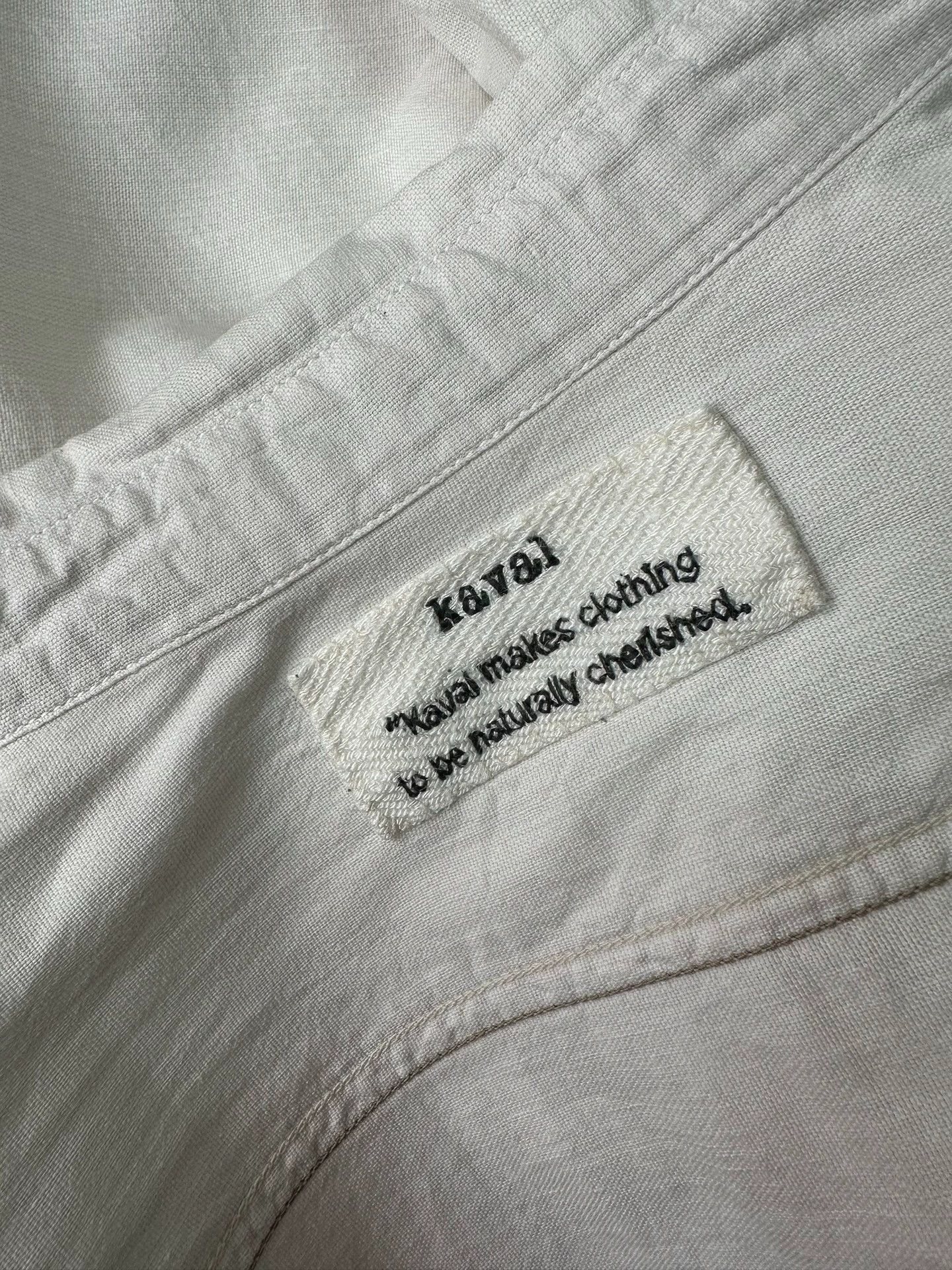 Other Kaval Vintage Linen-Cotton Old Money Cream Shirt Size US M / EU 48-50 / 2 - 6 Thumbnail