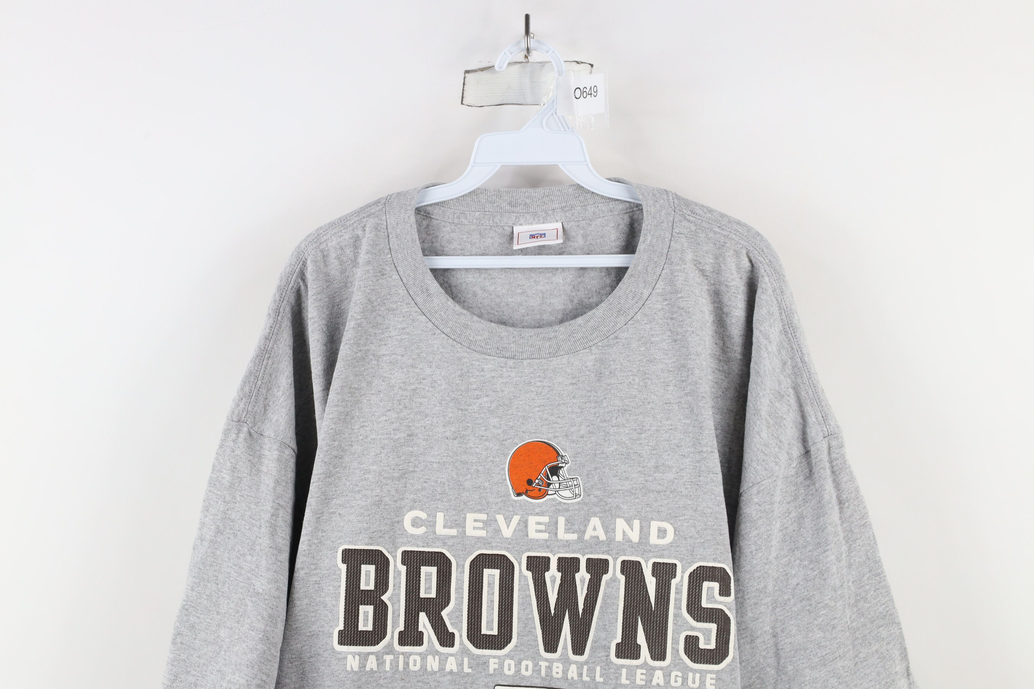 Vintage Vintage NFL Cleveland Browns Football Short Sleeve T-Shirt Size US XXL / EU 58 / 5 - 2 Thumbnail