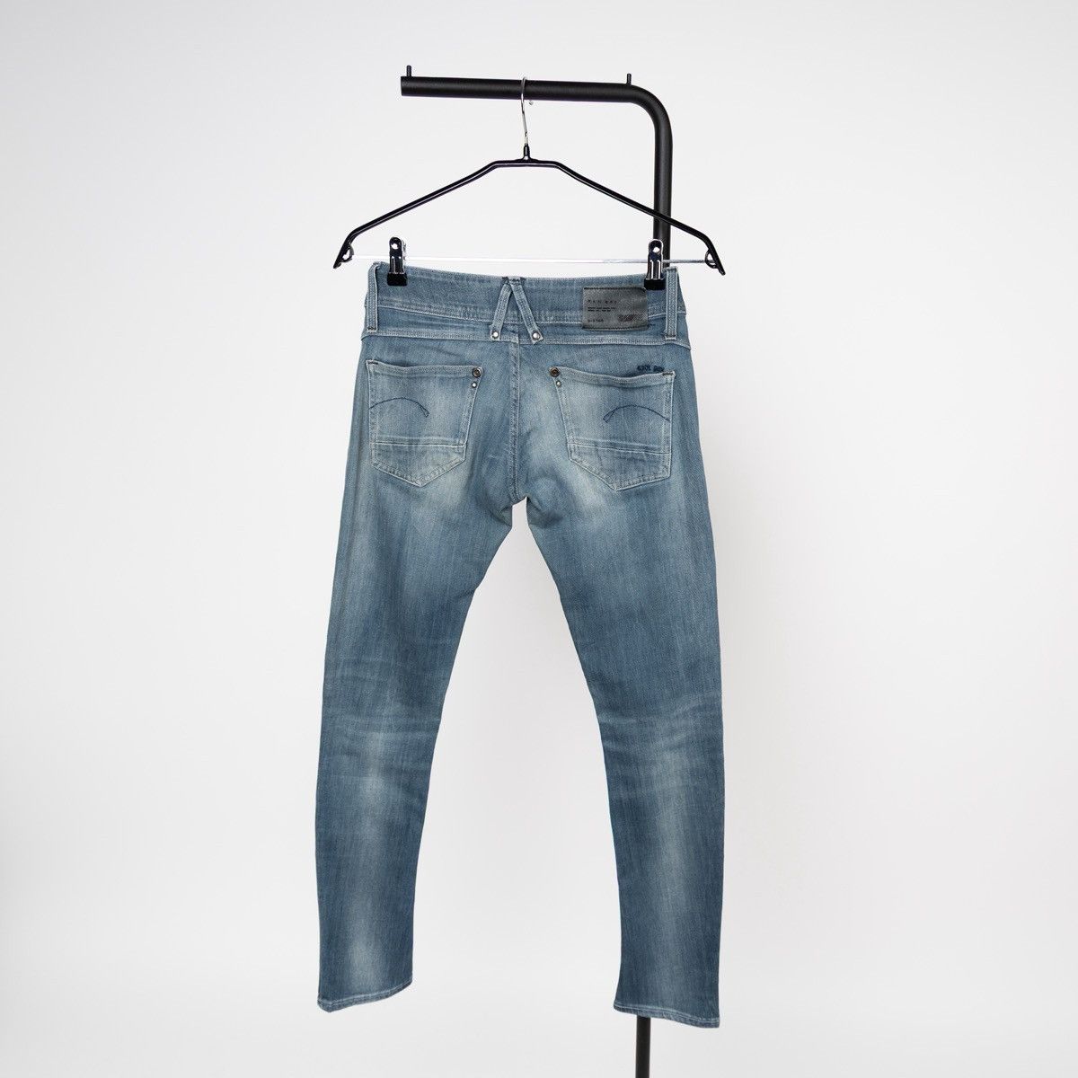 G-Star G-Star Raw Lynn Skinny Womens Blue Jeans Mid Rise Stretch Size 27" / US 4 / IT 40 - 2 Thumbnail