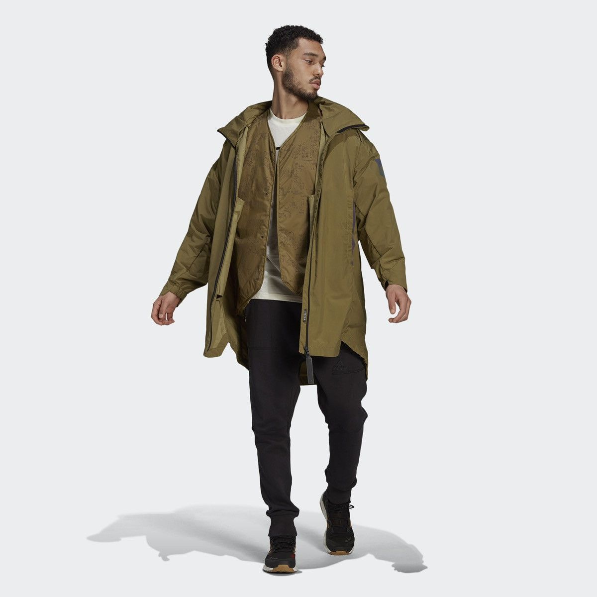 Adidas Adidas Myshelter 4 in 1 Parka Jacket Size US M / EU 48-50 / 2 - 6 Thumbnail