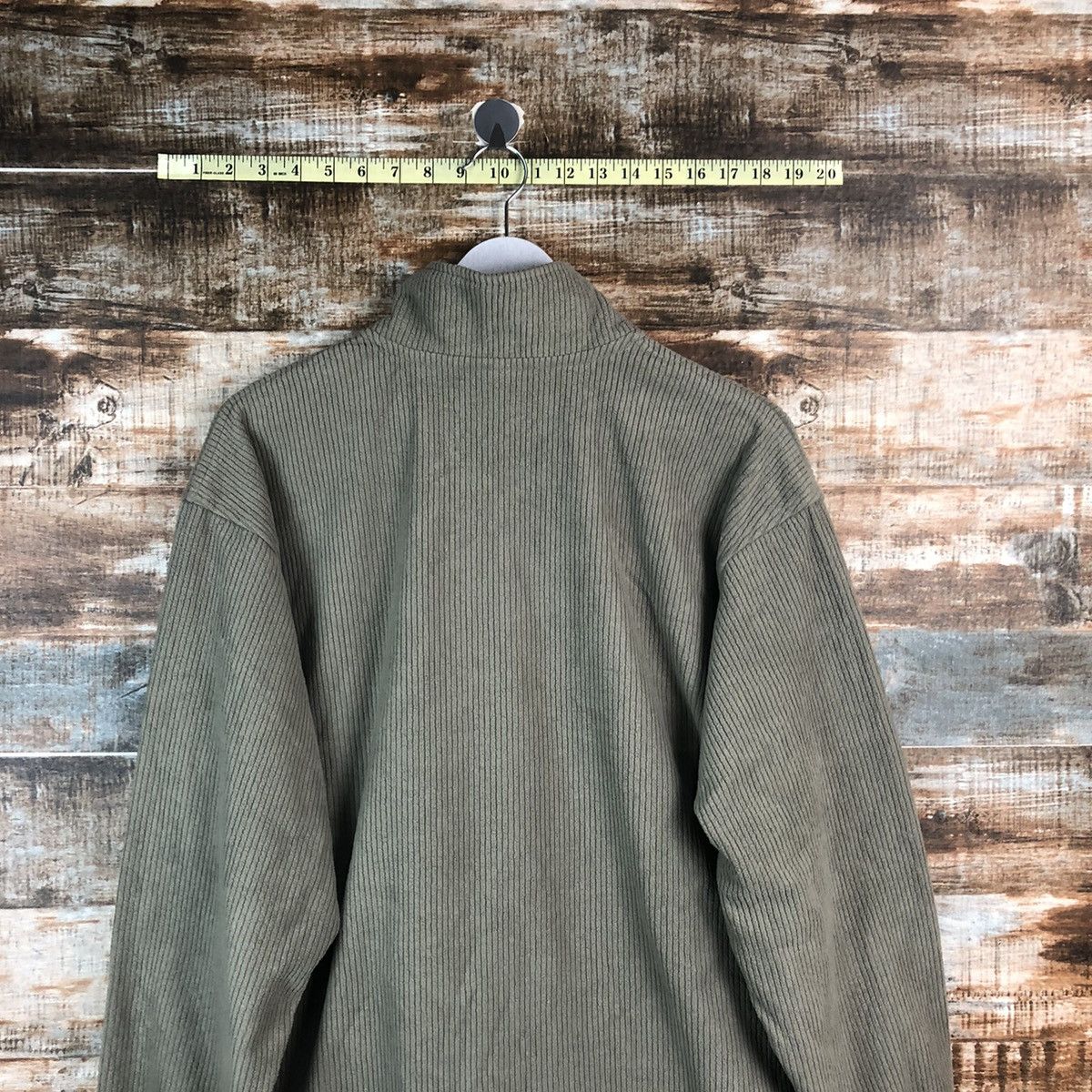 Le Coq Sportif × Vintage Le Coq Sportif vintage Green Sweatshirt #A2363 Size US L / EU 52-54 / 3 - 16 Thumbnail