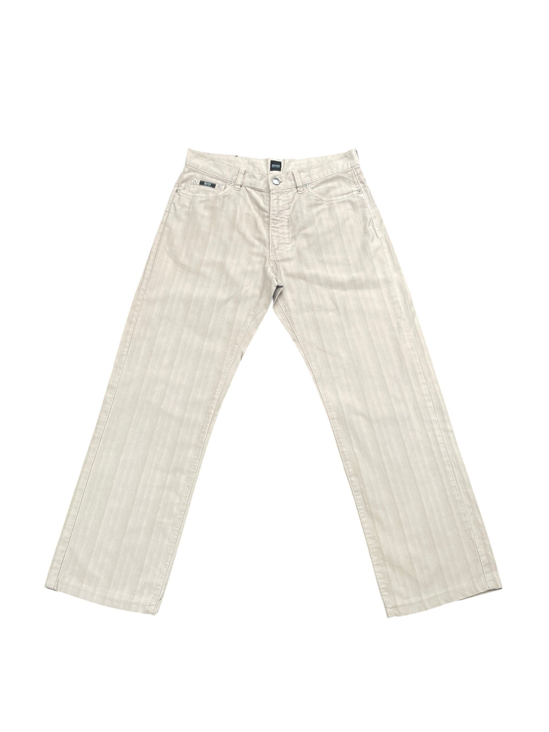 Hugo Boss Vintage Hugo Boss Herringbone Twill Denim Size US 33 - 1 Thumbnail