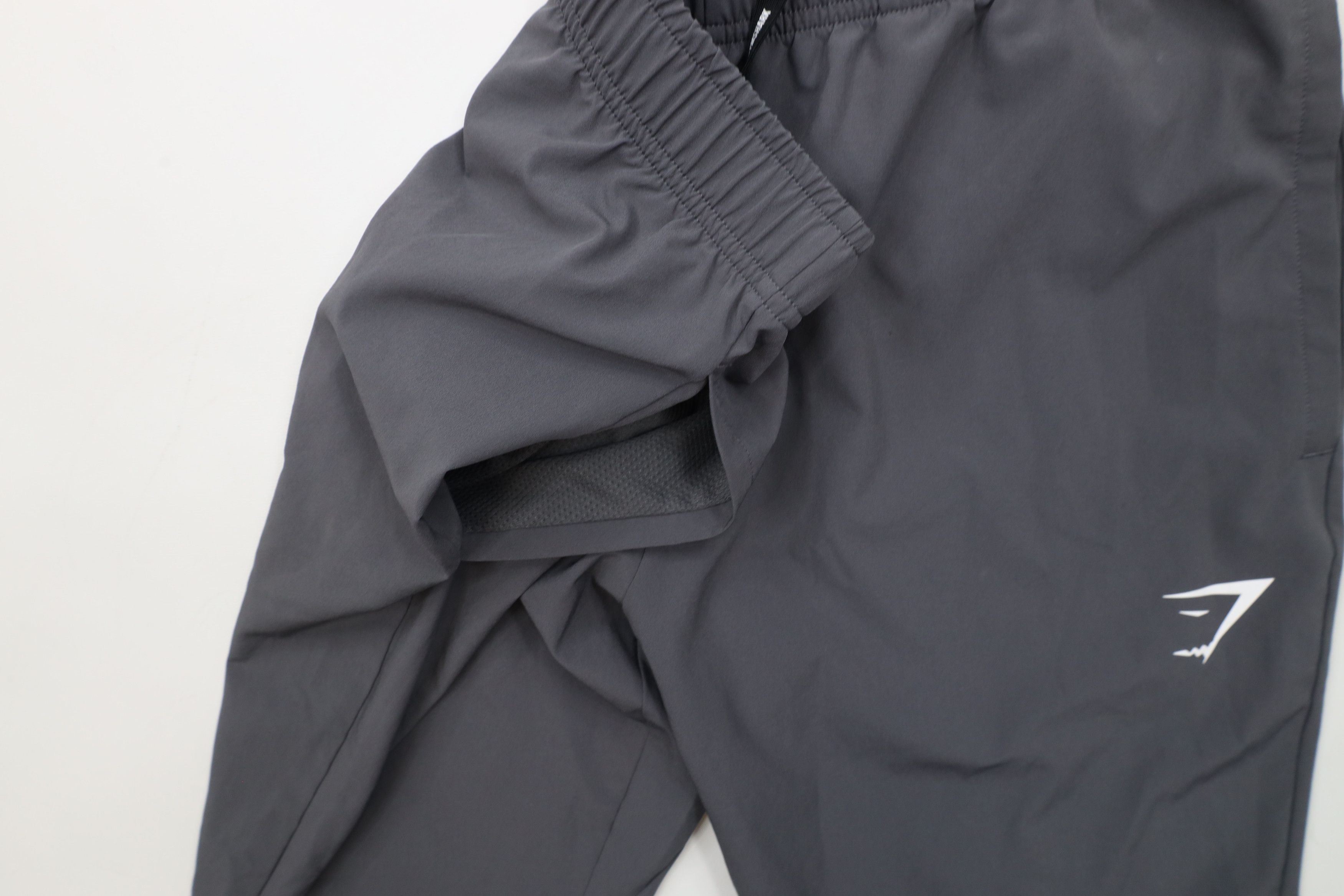 Gymshark × Vintage Gymshark Gym Tapered Leg Arrival Woven Joggers Pants Gray Size US 32 / EU 48 - 8 Thumbnail