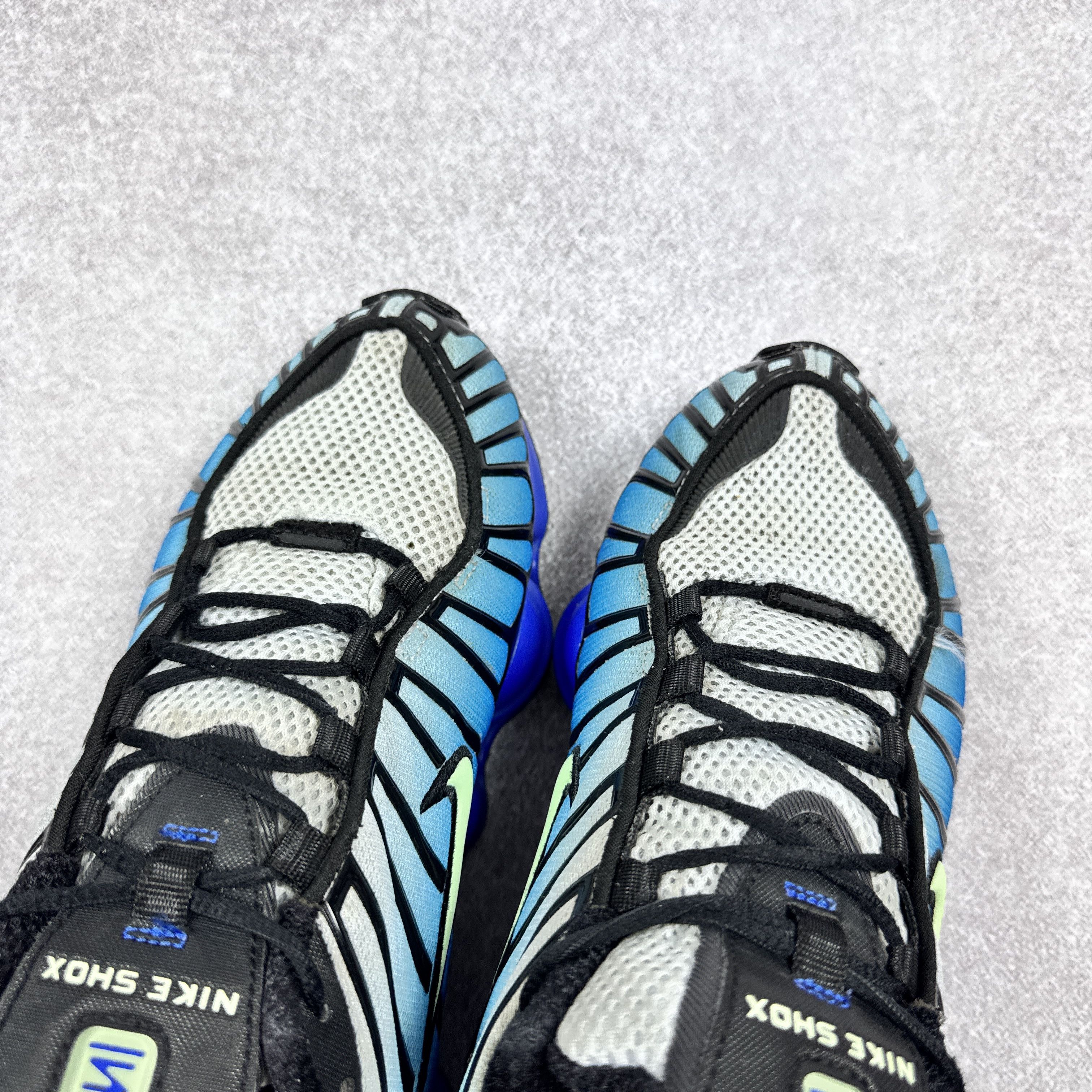 Nike Men`s Nike Shox TL AV3595-009 Blue Sneakers Size 44 / 28cm Size US 11 / EU 44 - 7 Thumbnail