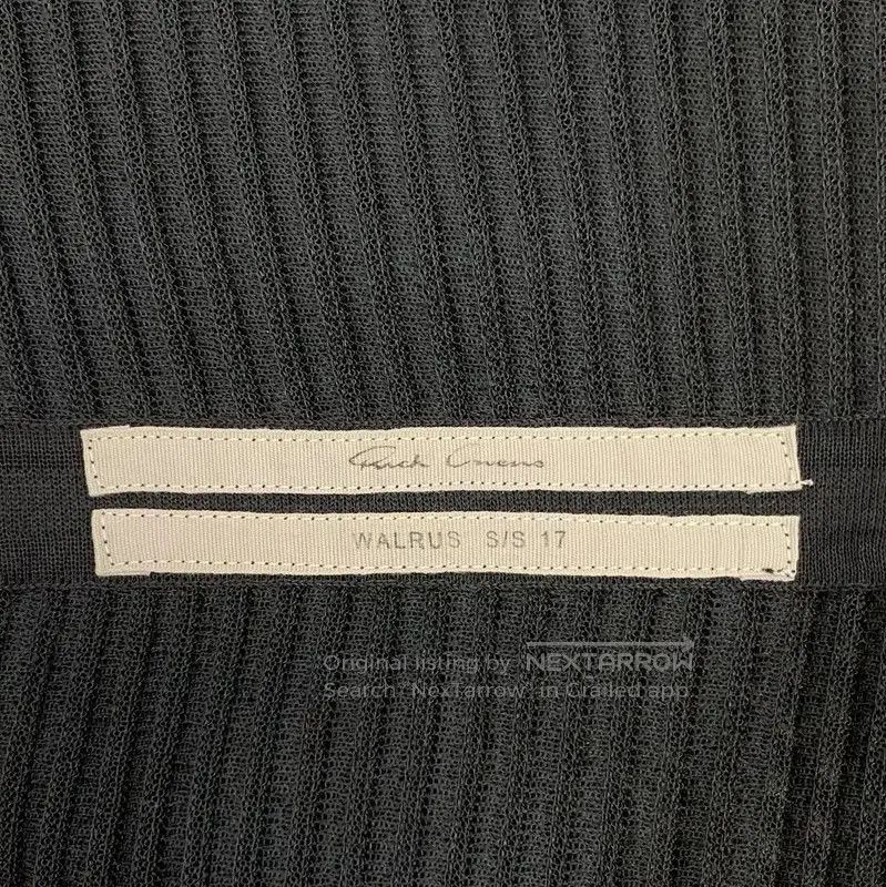 Rick Owens Rick Owens Black Silk Open Cardigan . Size XXS / US 00 / IT 34 - 5 Thumbnail
