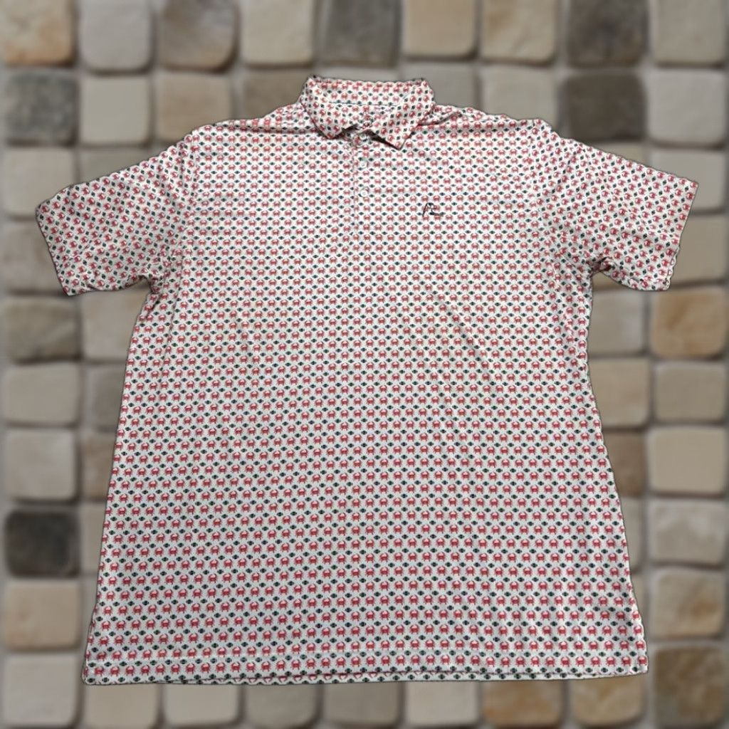 Vintage Rhoback Polo Shirt Mens 2XL Red White Black Polo Shirt Casual Golf Sports Logo Shirt Mens Size US XXL / EU 58 / 5 - 1 Thumbnail