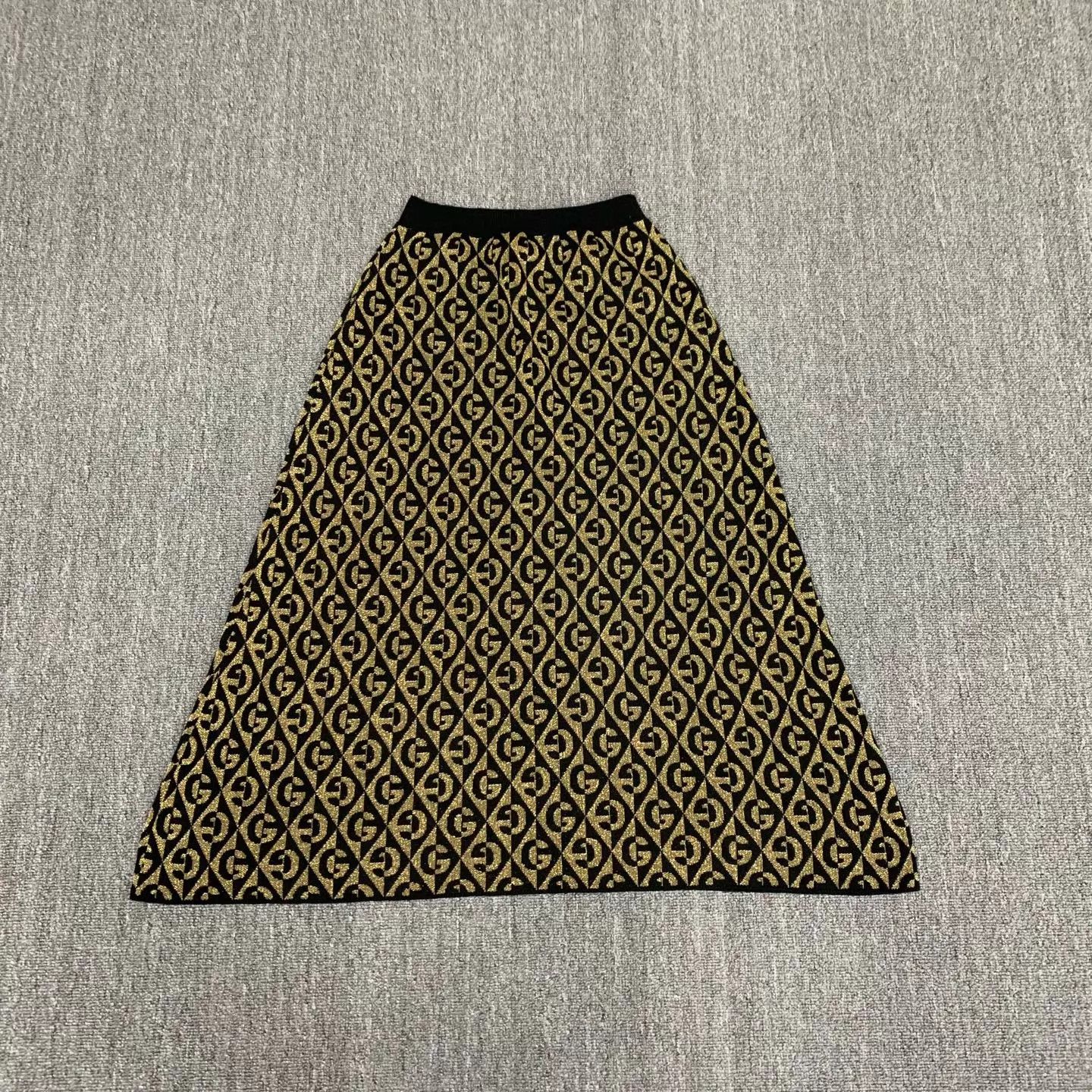 Gucci Gucci Women's Wool GG Monogram Dress S 98 New Size 26" / US 2 / IT 38 - 2 Thumbnail