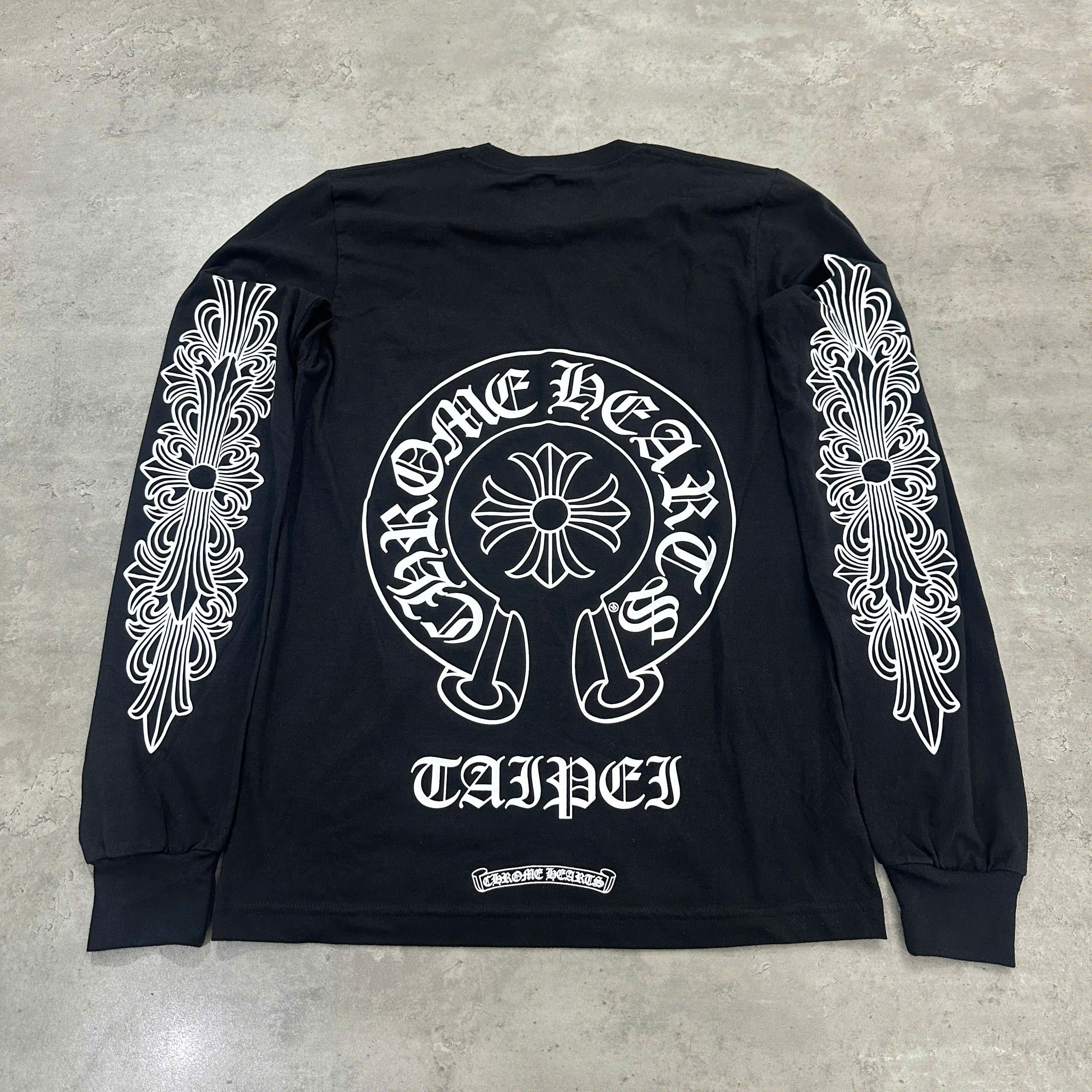 Chrome Hearts Chrome Hearts Taipei L/S t shirt black Size S / US 4 / IT 40 - 2 Thumbnail