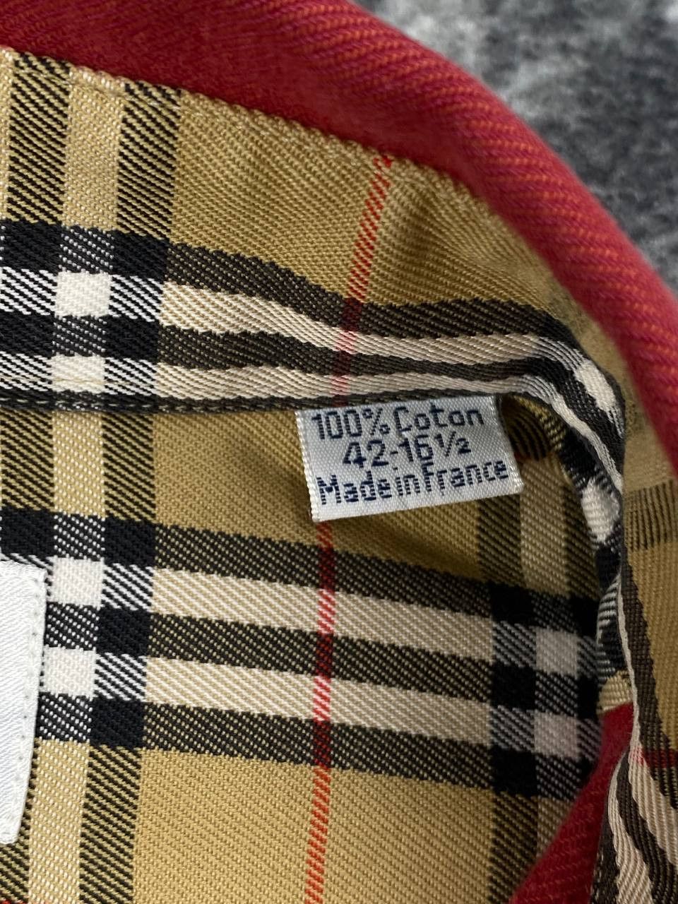 Burberry Vintage Burberry Shirt Button Up Nova Check Long Sleeve Men Size US XL / EU 56 / 4 - 5 Thumbnail