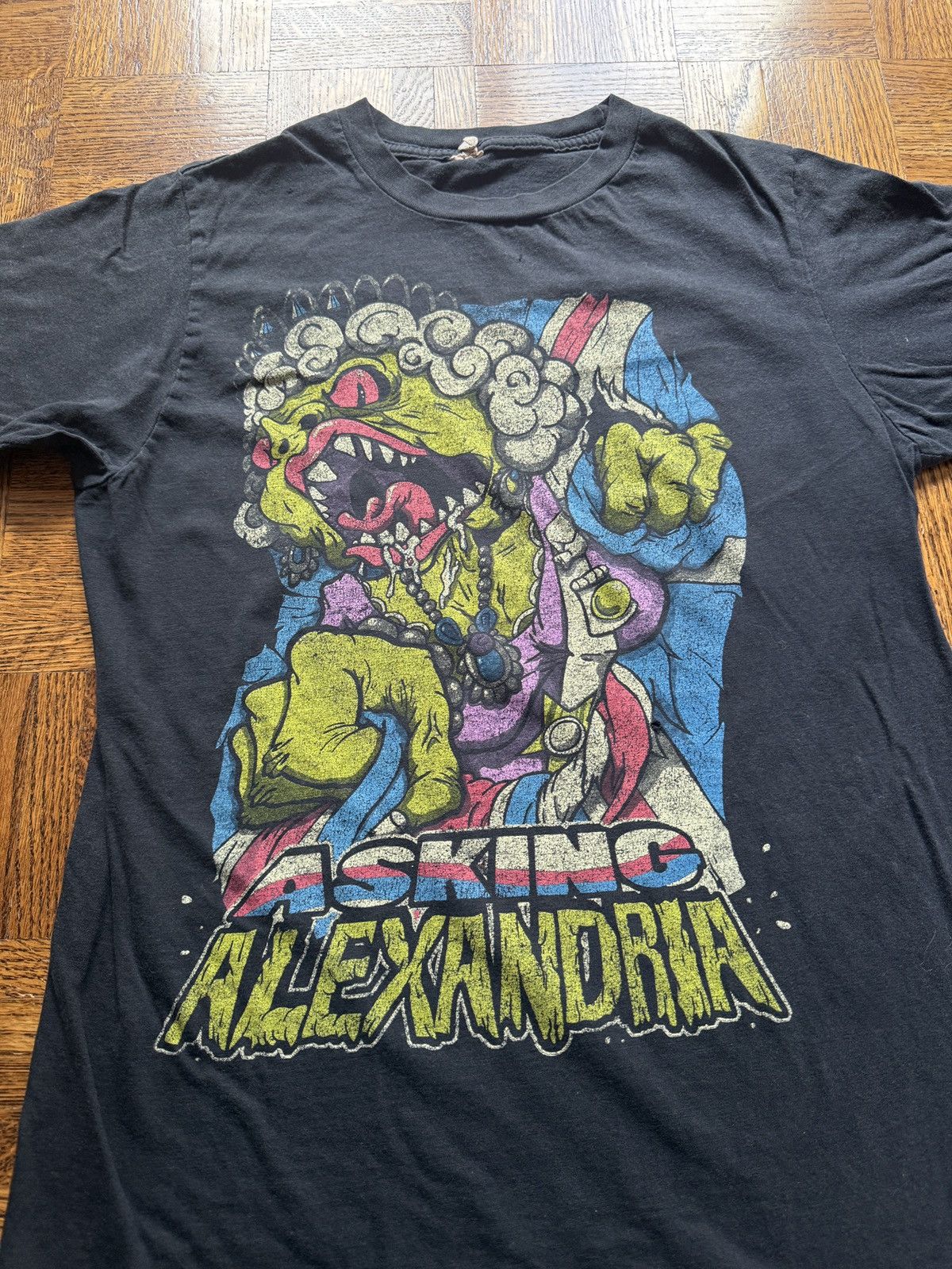 Vintage Vintage Y2K Asking Alexandria Graphic Band Tee Size US S / EU 44-46 / 1 - 2 Thumbnail