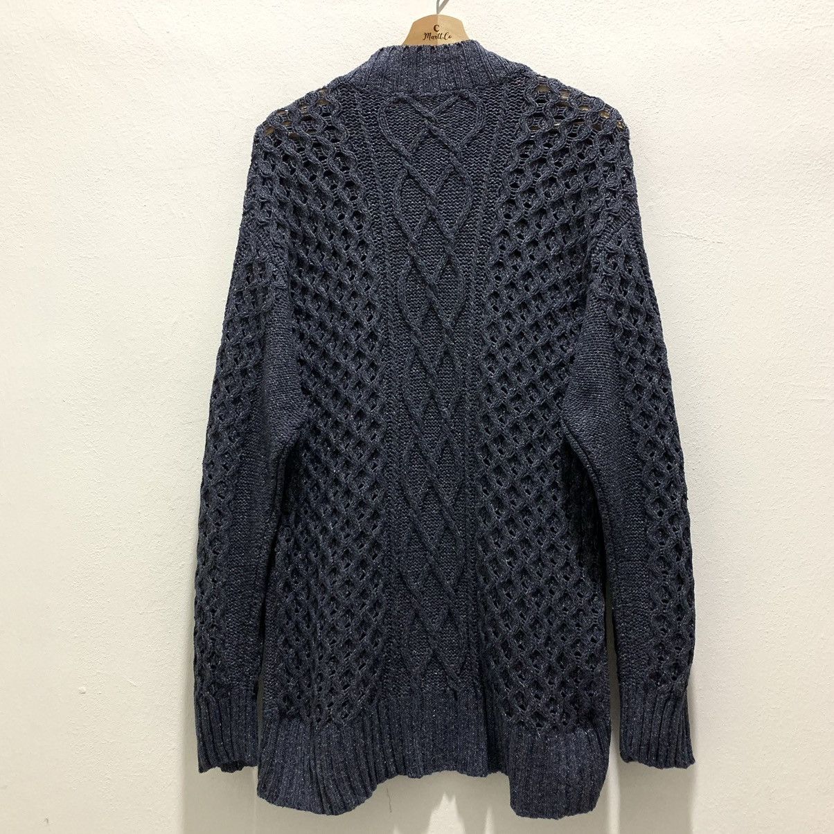 Issey Miyake 🪬 RARE PLANTATION CABLE KNIT CROCHET Size US M / EU 48-50 / 2 - 4 Thumbnail