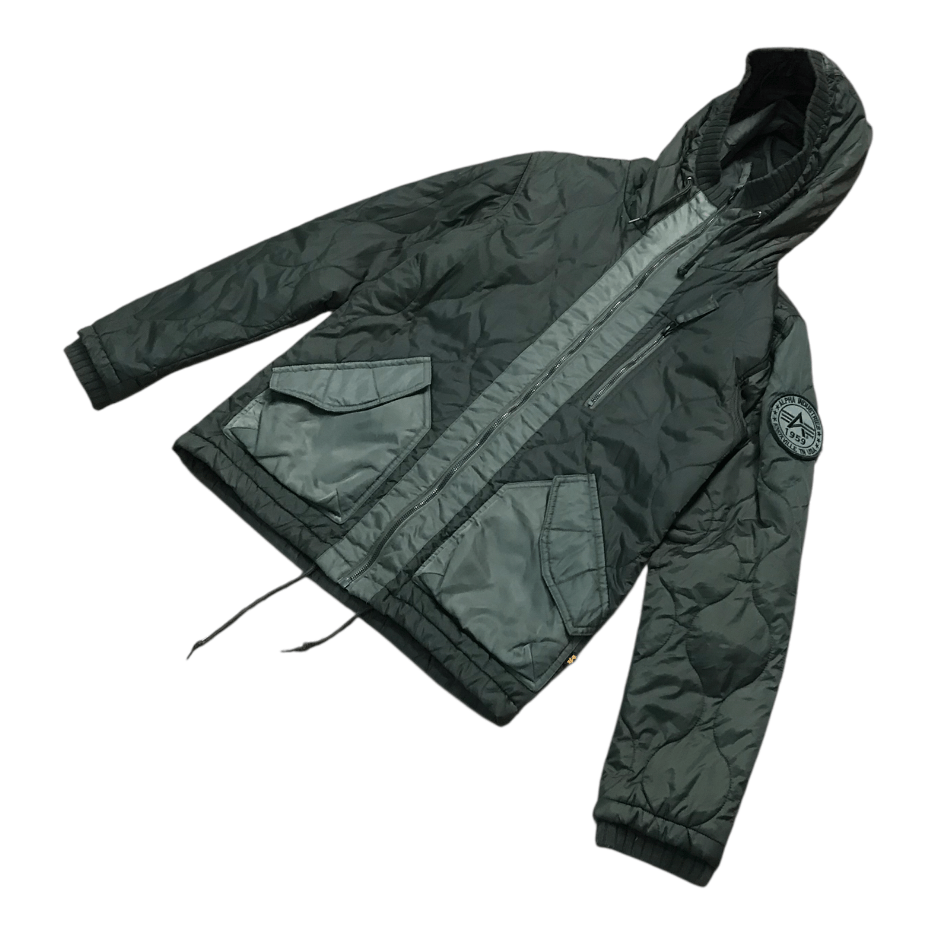 Alpha Industries Alpha Industries Quilted Army Jacket Size US M / EU 48-50 / 2 - 1 Thumbnail