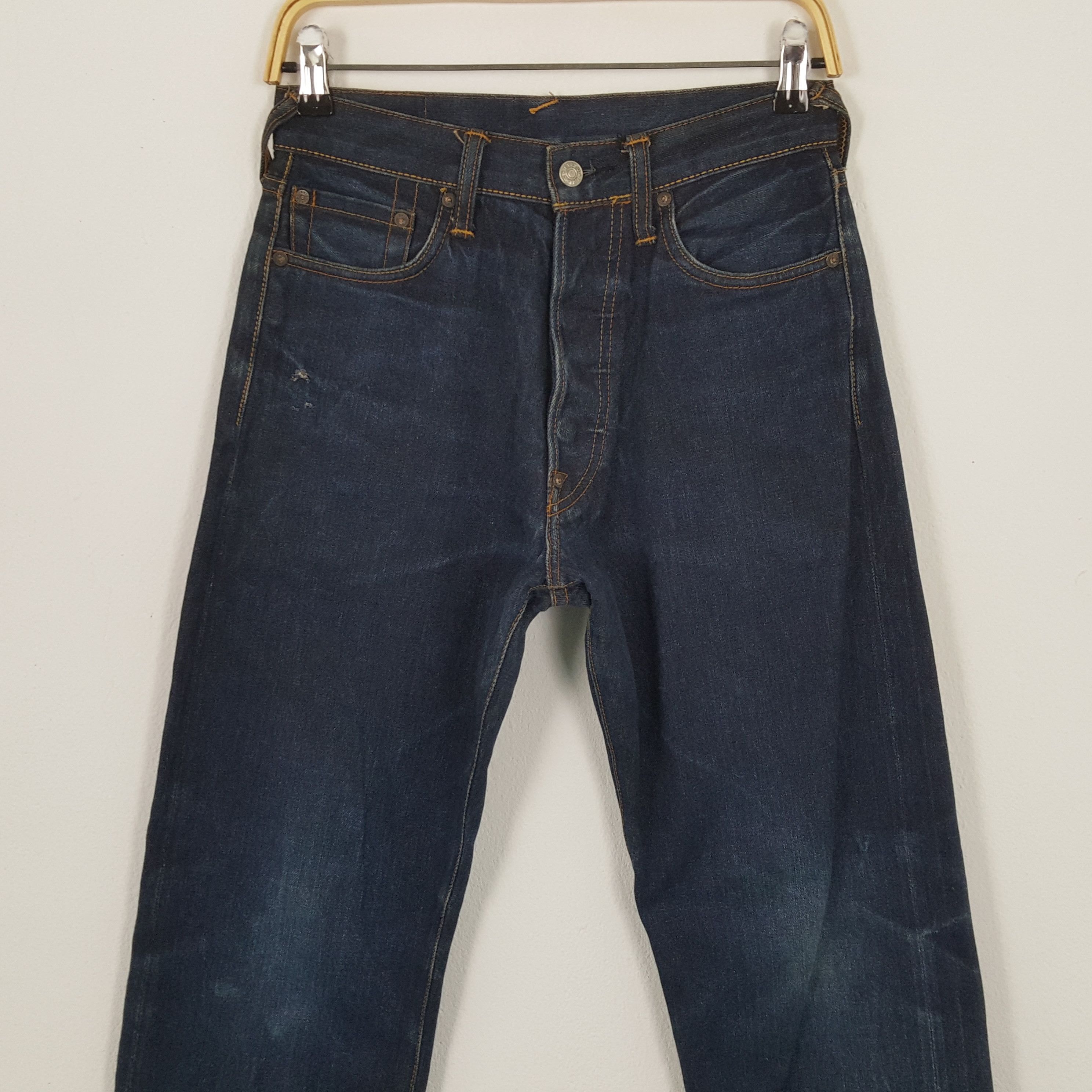 Evisu × Japanese Brand × Vintage Vintage EVISU Japanese Brand Daicock Style Jeans Size US 27 - 5 Thumbnail