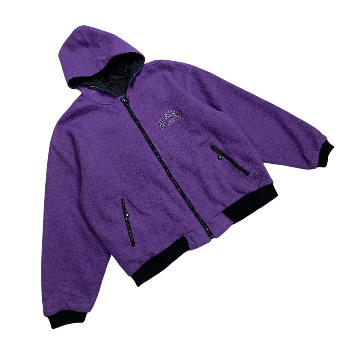 Billabong × Vintage Billabong 90s Fleece zipper hoodie Size US L / EU 52-54 / 3 - 6 Thumbnail