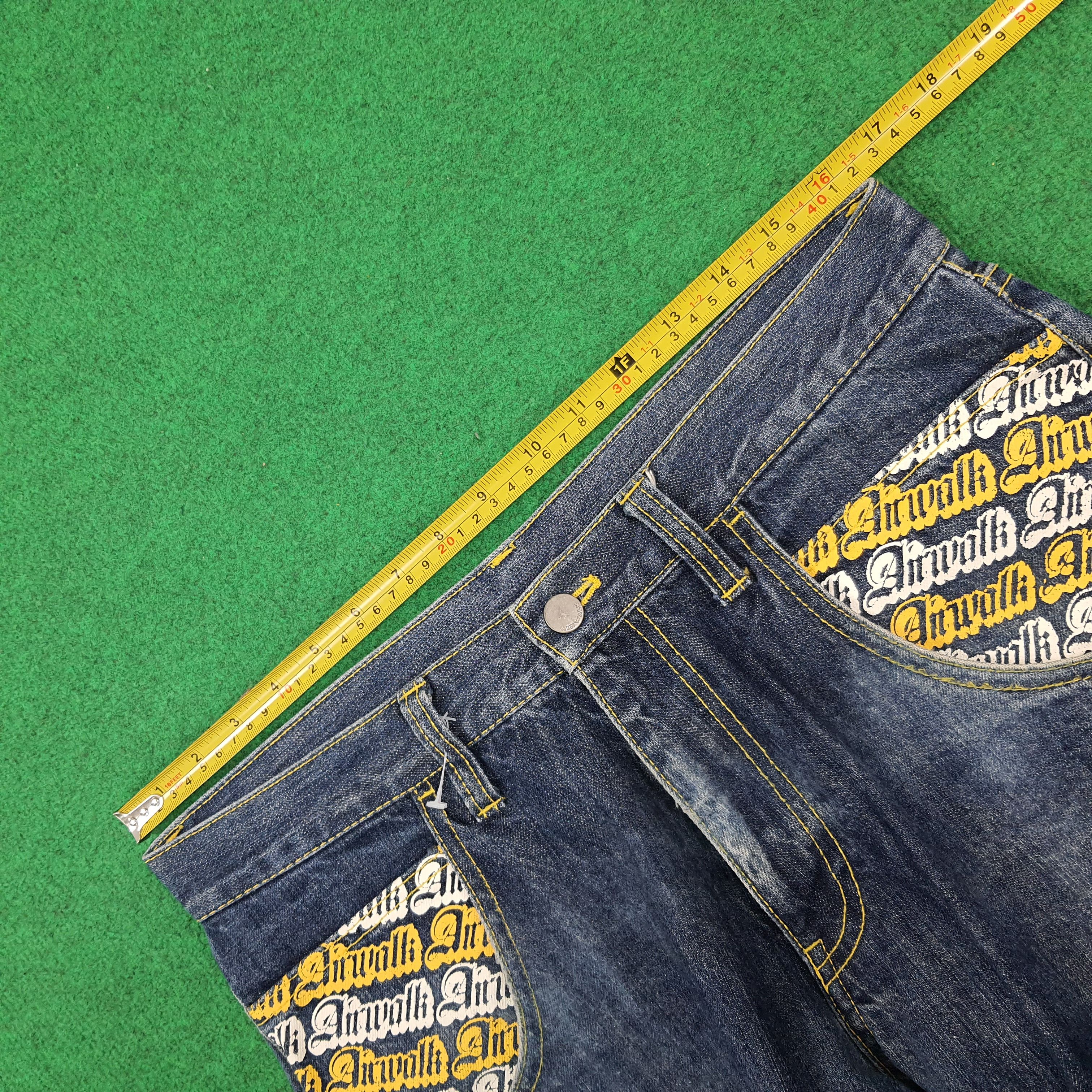 Airwalk Vintage Airwalk Skater Distressed Graphic Jeans C297N29 Size US 32 / EU 48 - 15 Thumbnail