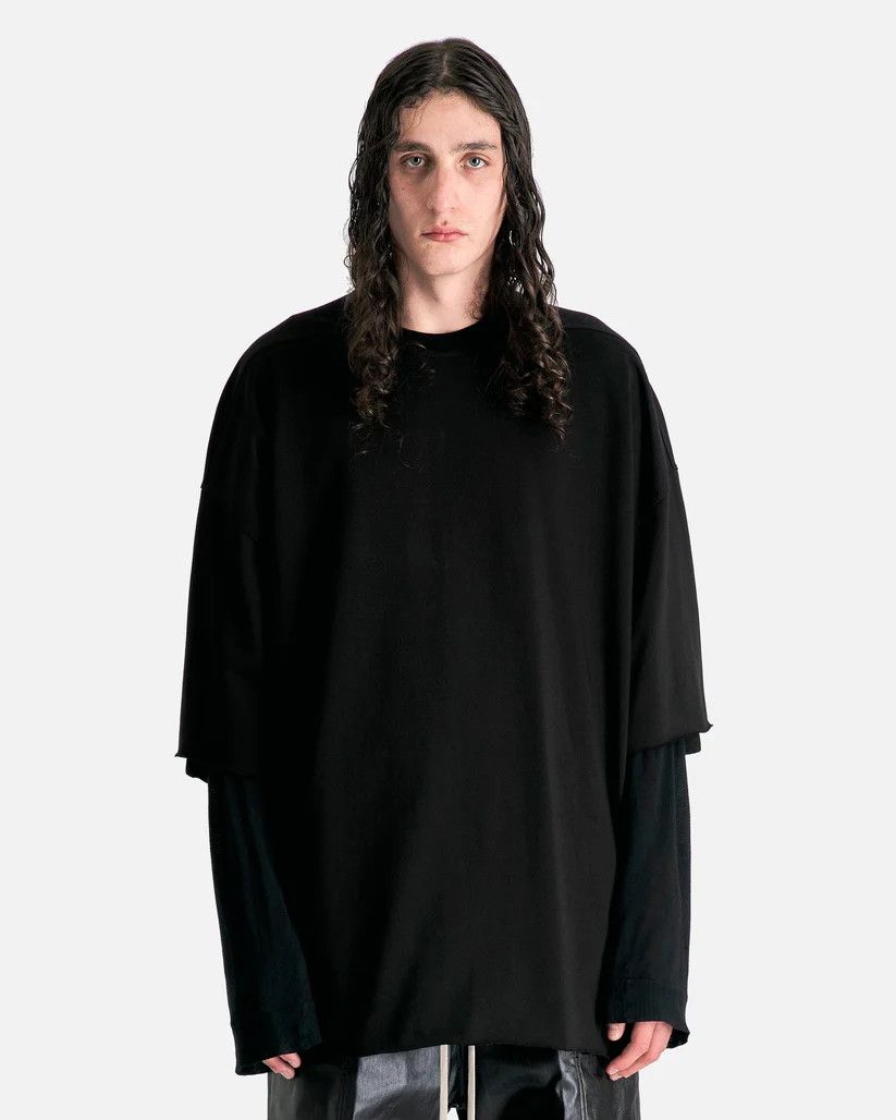 Rick Owens o1s1v1r1oon0825 Size: OS/Tommy T-Shirt in Black Size US S / EU 44-46 / 1 - 1 Thumbnail