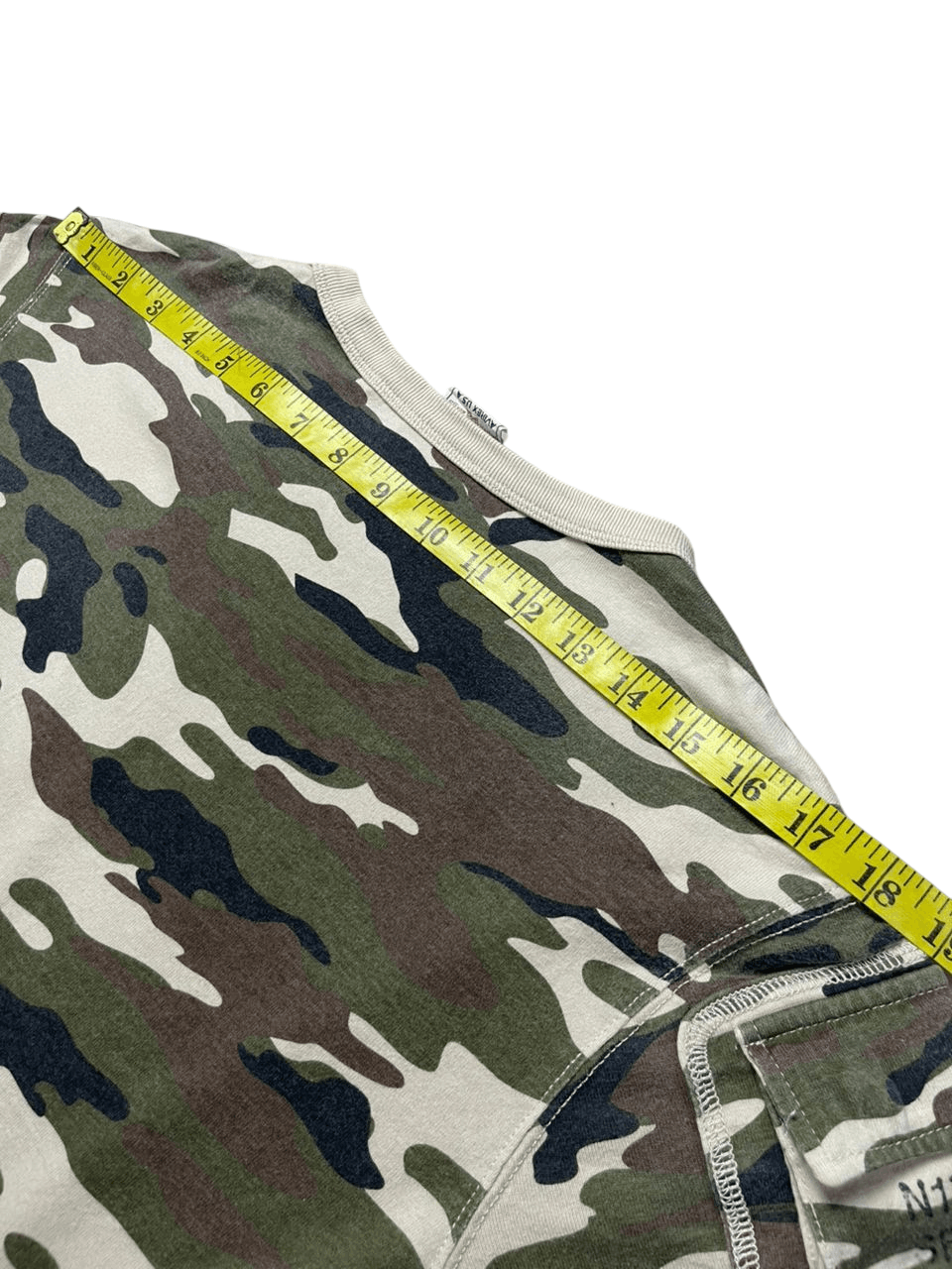 Avirex Avirex Camouflage Fatigue Crew Neck Tee Size US S / EU 44-46 / 1 - 3 Thumbnail