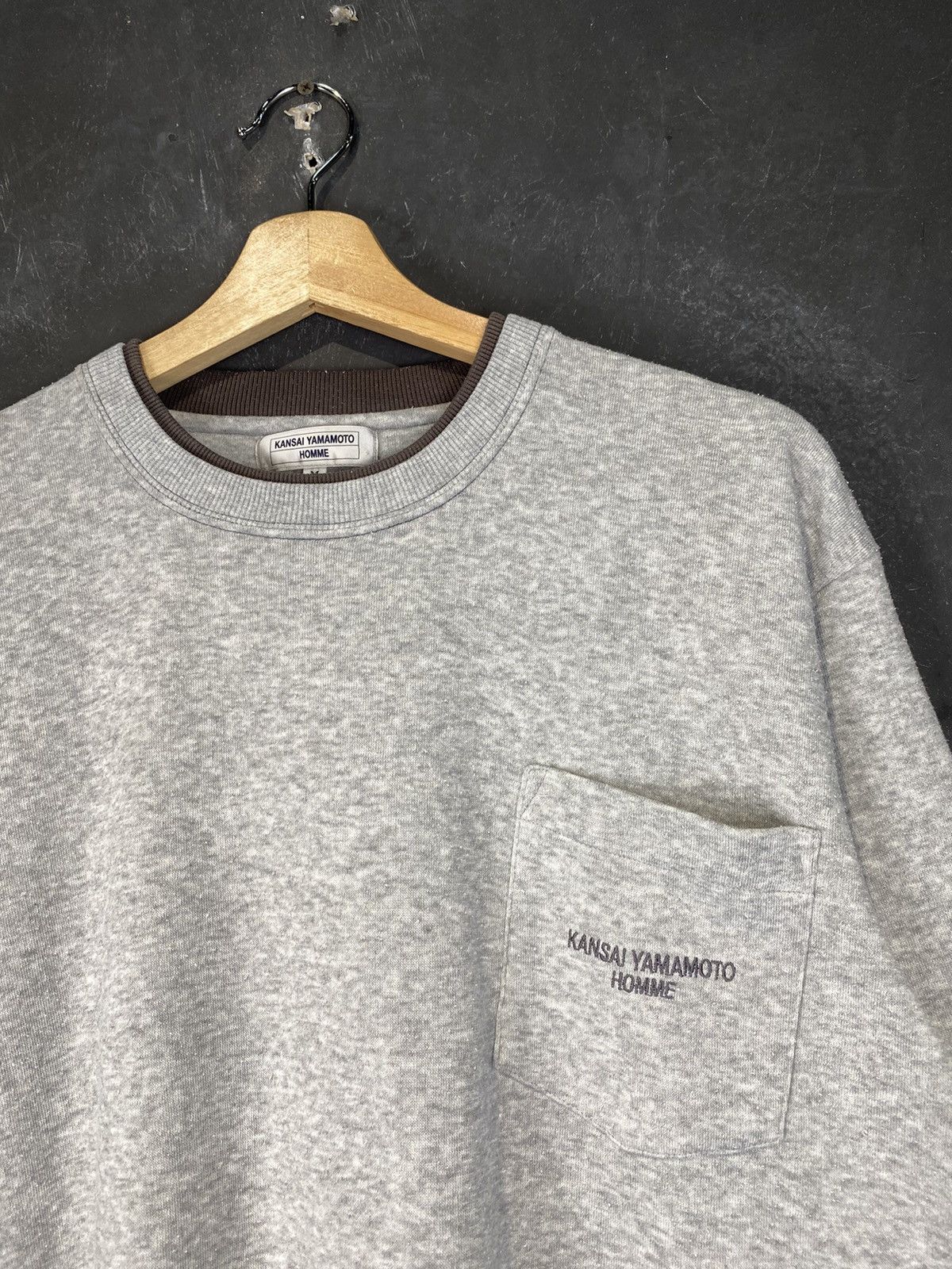 Japanese Brand × Kansai Yamamoto Kansai Yamamoto Homme Crewneck Size US M / EU 48-50 / 2 - 2 Thumbnail