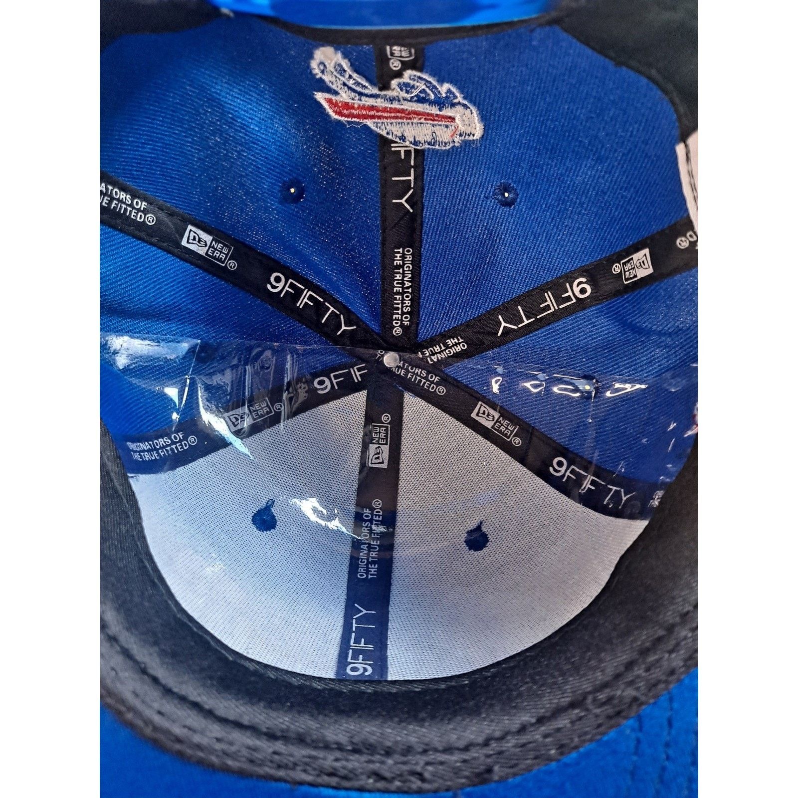 New Era Buffalo Bills New Era NFL Royal Blue Snapback Hat Football Size ONE SIZE - 7 Thumbnail