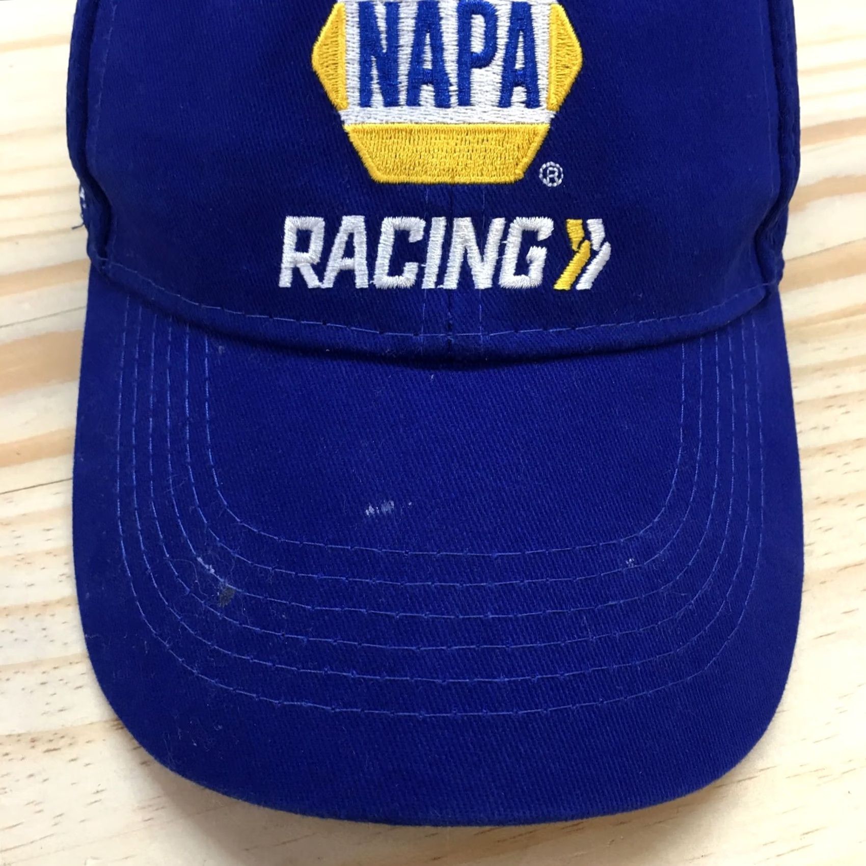 Vintage NAPA Racing Chase Elliott Baseball Cap Mens Blue OS Curved Brim Embroidered Logo Size ONE SIZE - 3 Thumbnail