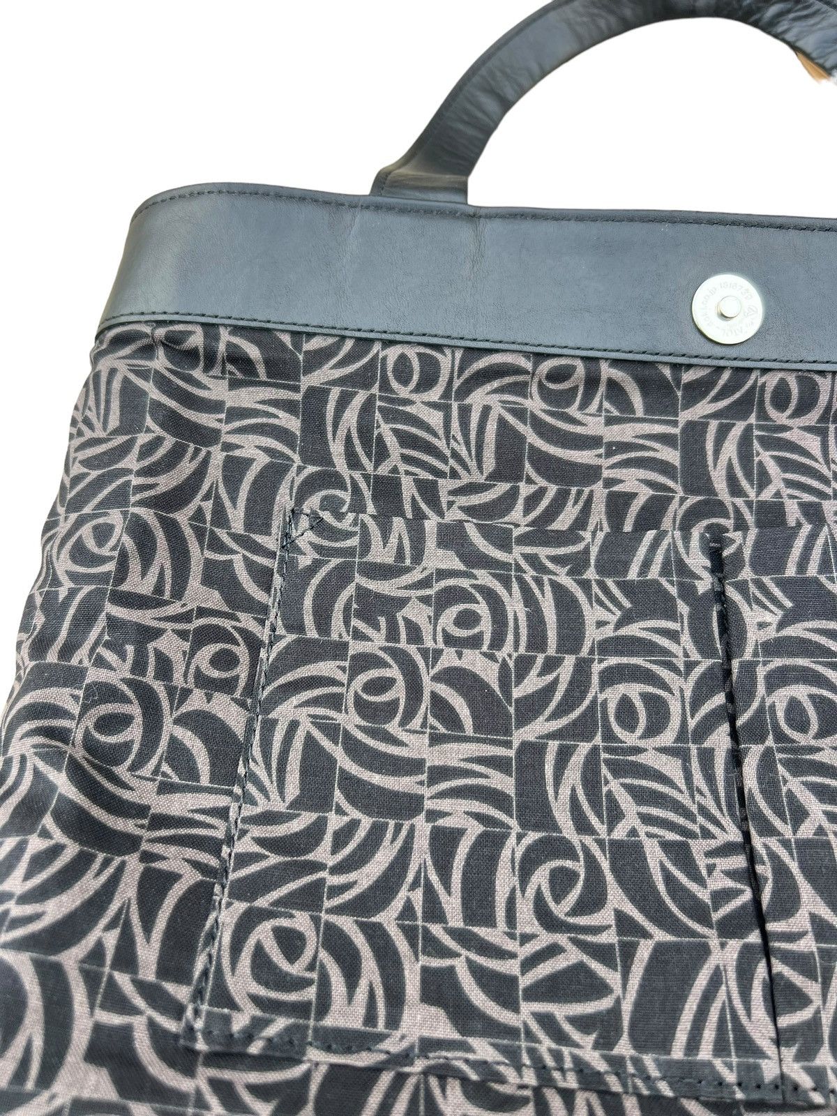 Leather Les sacs Adam Japan Patchwork Leather Tote Bag Size ONE SIZE - 25 Thumbnail