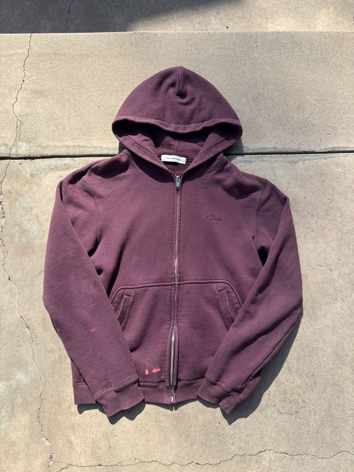 ゴワゴワJohn UNDERCOVER John undercover double zipper hoodie Two | Depop