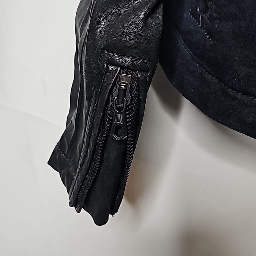 Joe's Joe's Jeans Tillie patent leather moto jacket sz Small Size S / US 4 / IT 40 - 7 Thumbnail