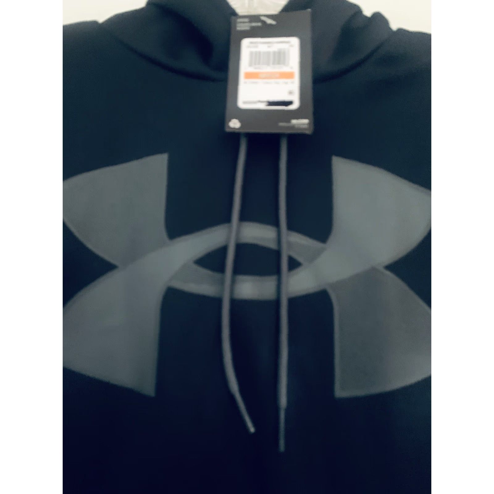 Under Armour Under Armour Hoodie Men’s Fleece Big Logo Pullover Black Size S Regular Loose Fit hooded Logo Size US S / EU 44-46 / 1 - 2 Thumbnail